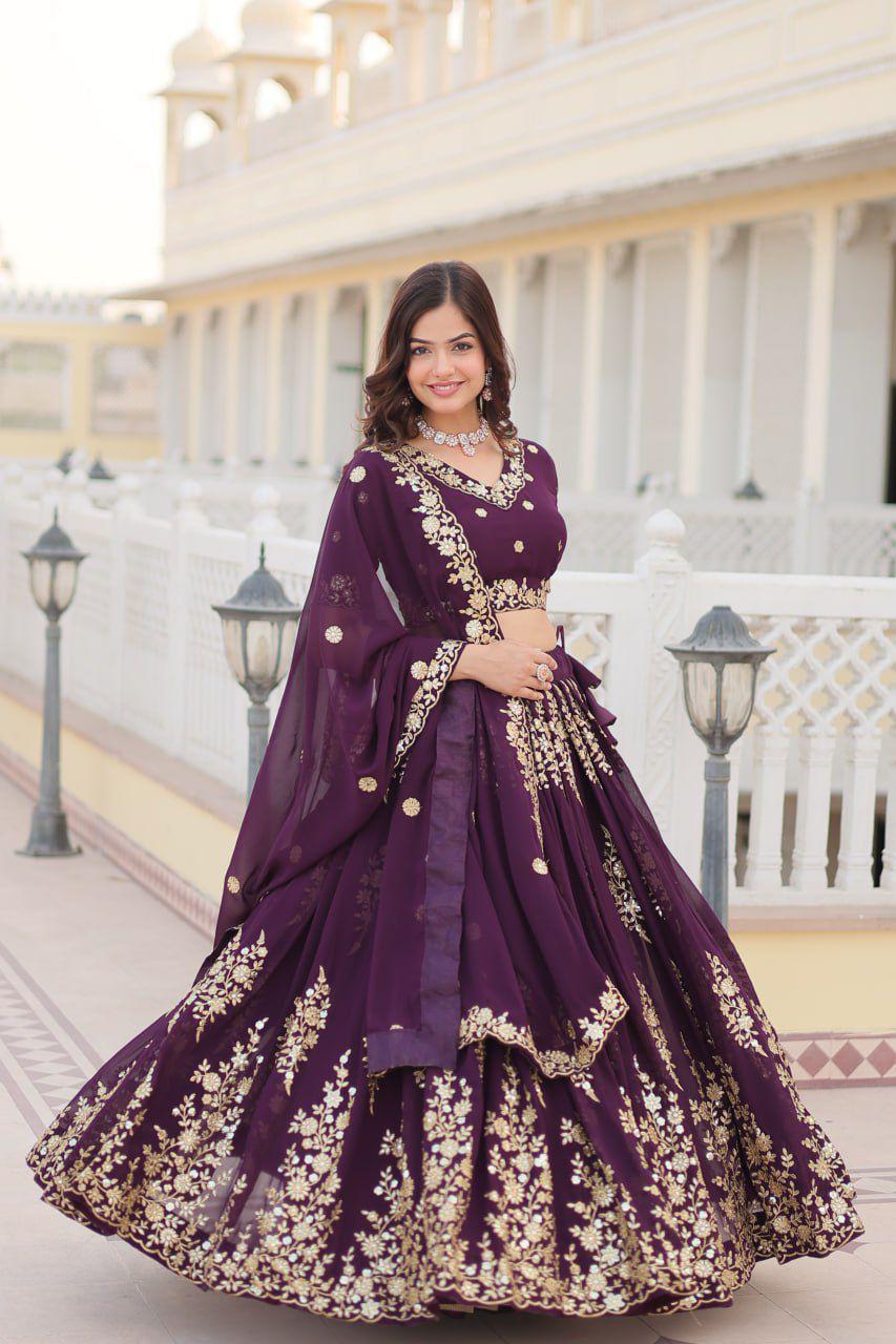 Hooriya fashions - LEHENGA CHOLI WITH DUPATTA