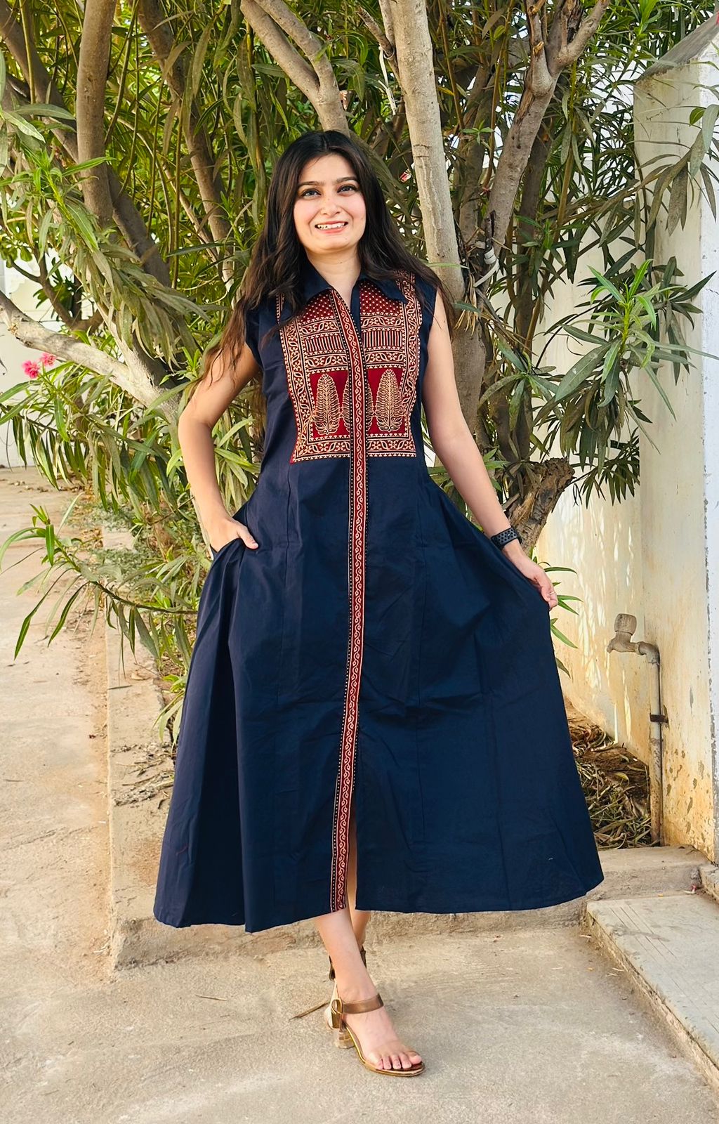 Hooriya fashions - One piece Plain cotton fabric