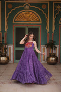 Premium Designer Readymade Bandhani Gown