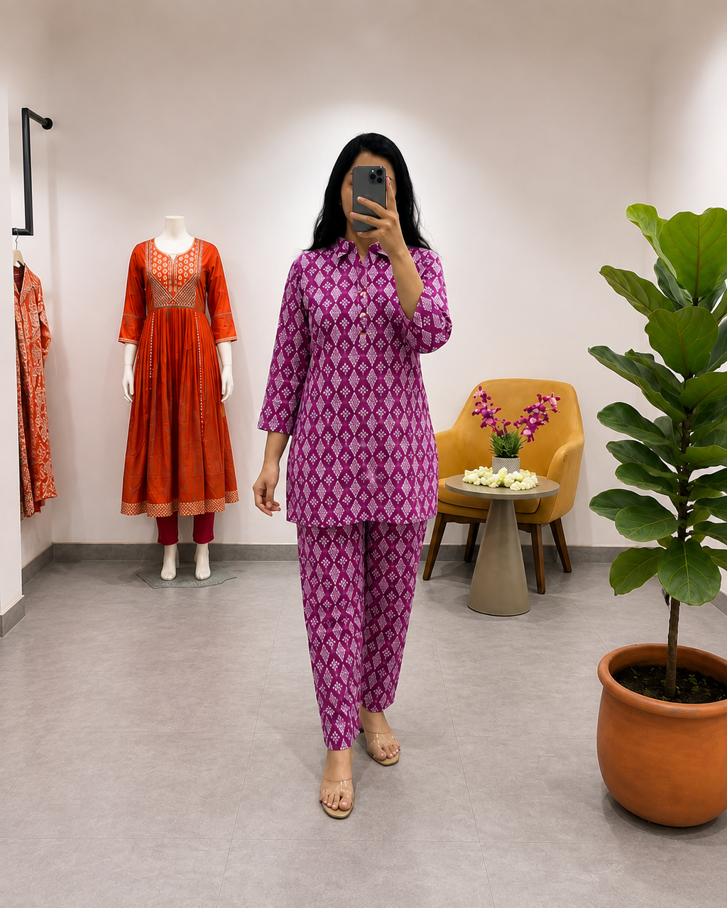 Pure Cotton Co-Ord Set
