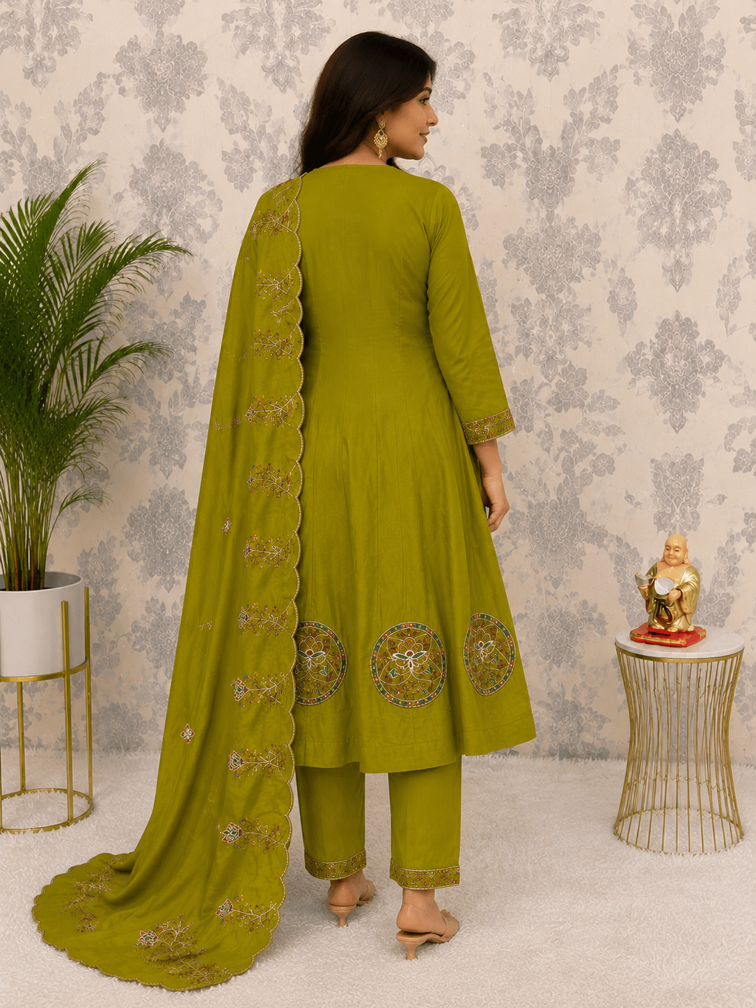 Premium Designer Viscose Embroidered Salwar Suit