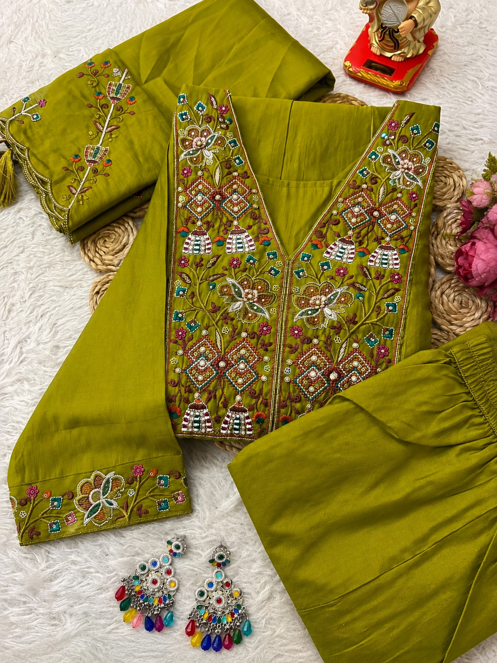 Premium Designer Viscose Embroidered Salwar Suit