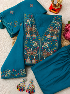 Premium Designer Viscose Embroidered Salwar Suit