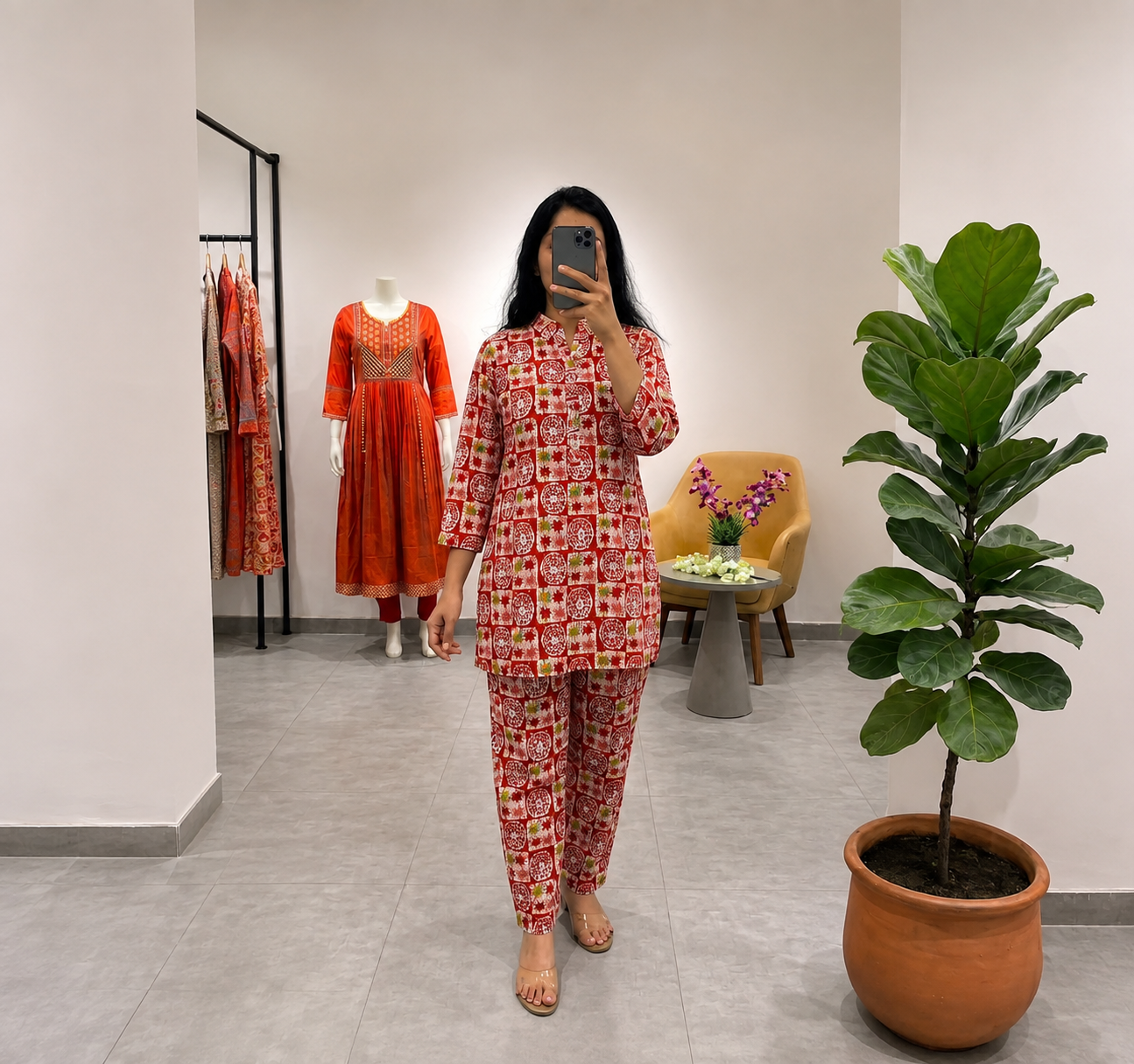 Pure Cotton Co-Ord Set