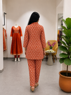 Hooriya Fashions Pure Cotton Co-Ord Set