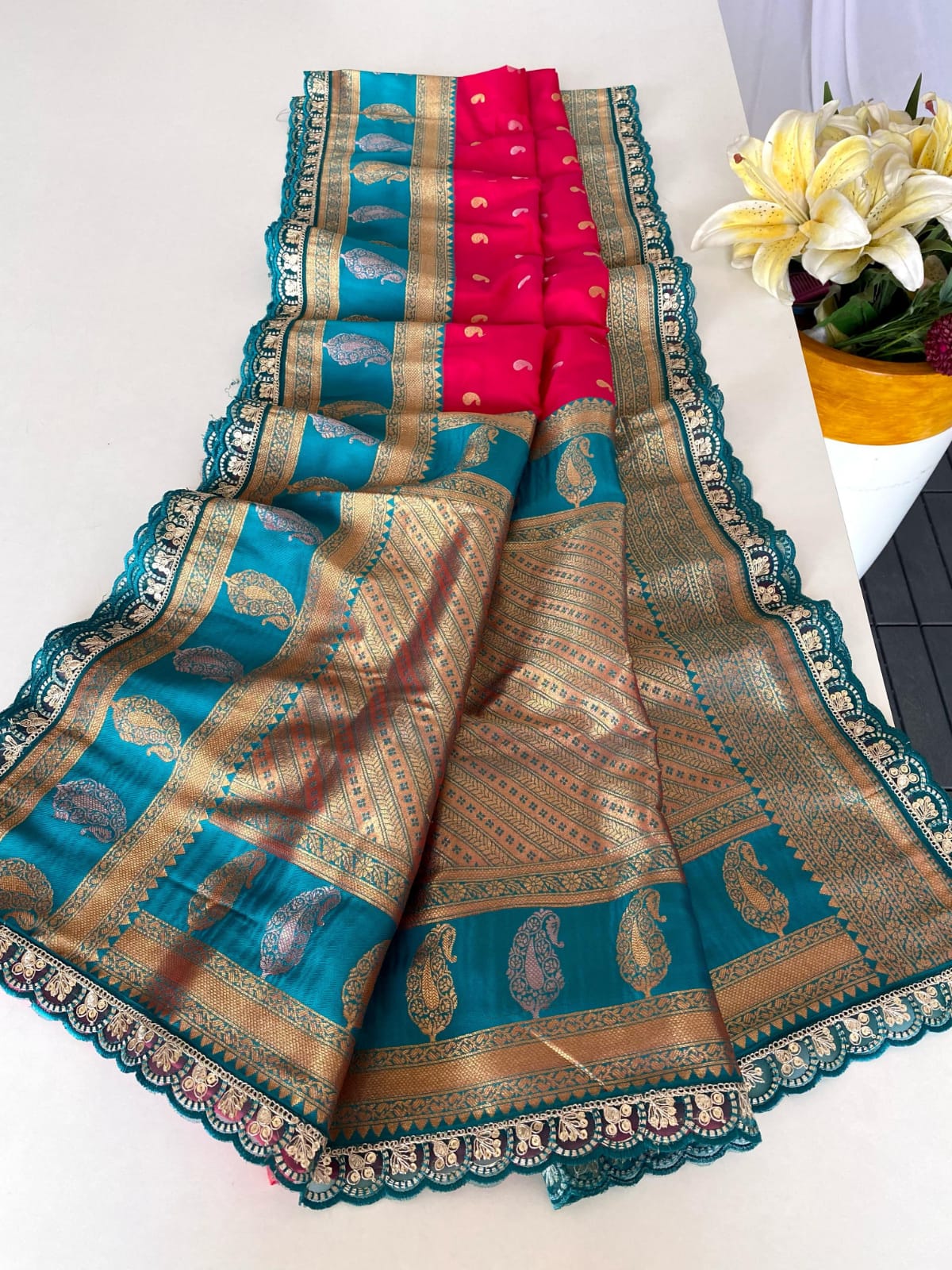 Hooriya fashions - premium paithani silk sarees