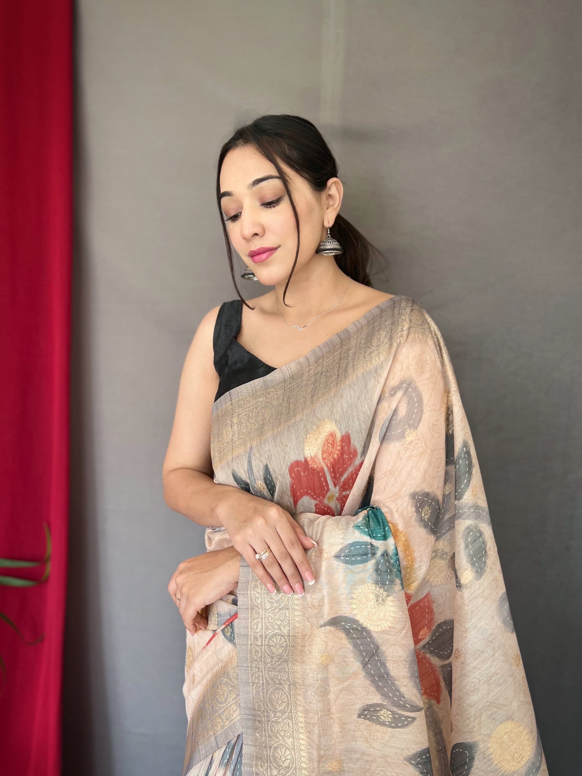 Hooriya fashios - Pure chanderi silk