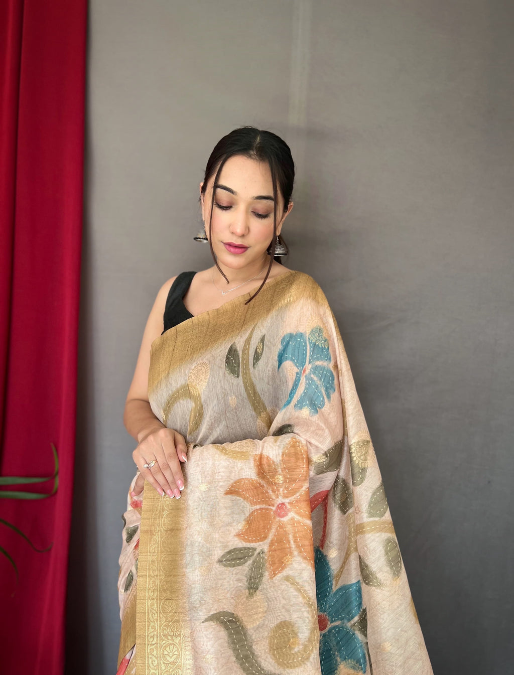 Hooriya fashios - Pure chanderi silk