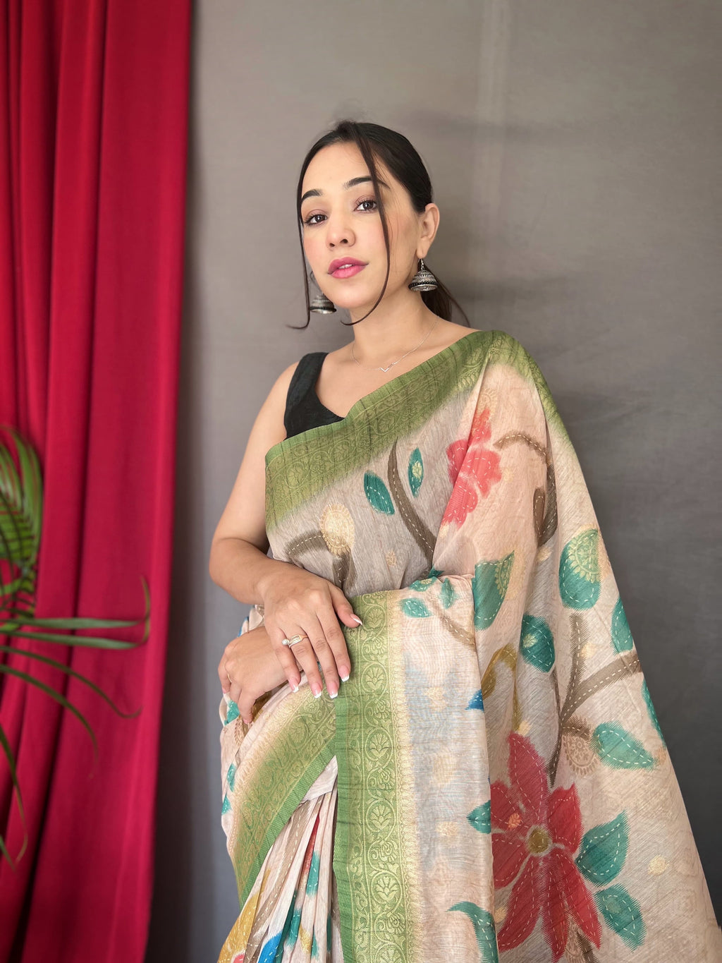 Hooriya fashios - Pure chanderi silk