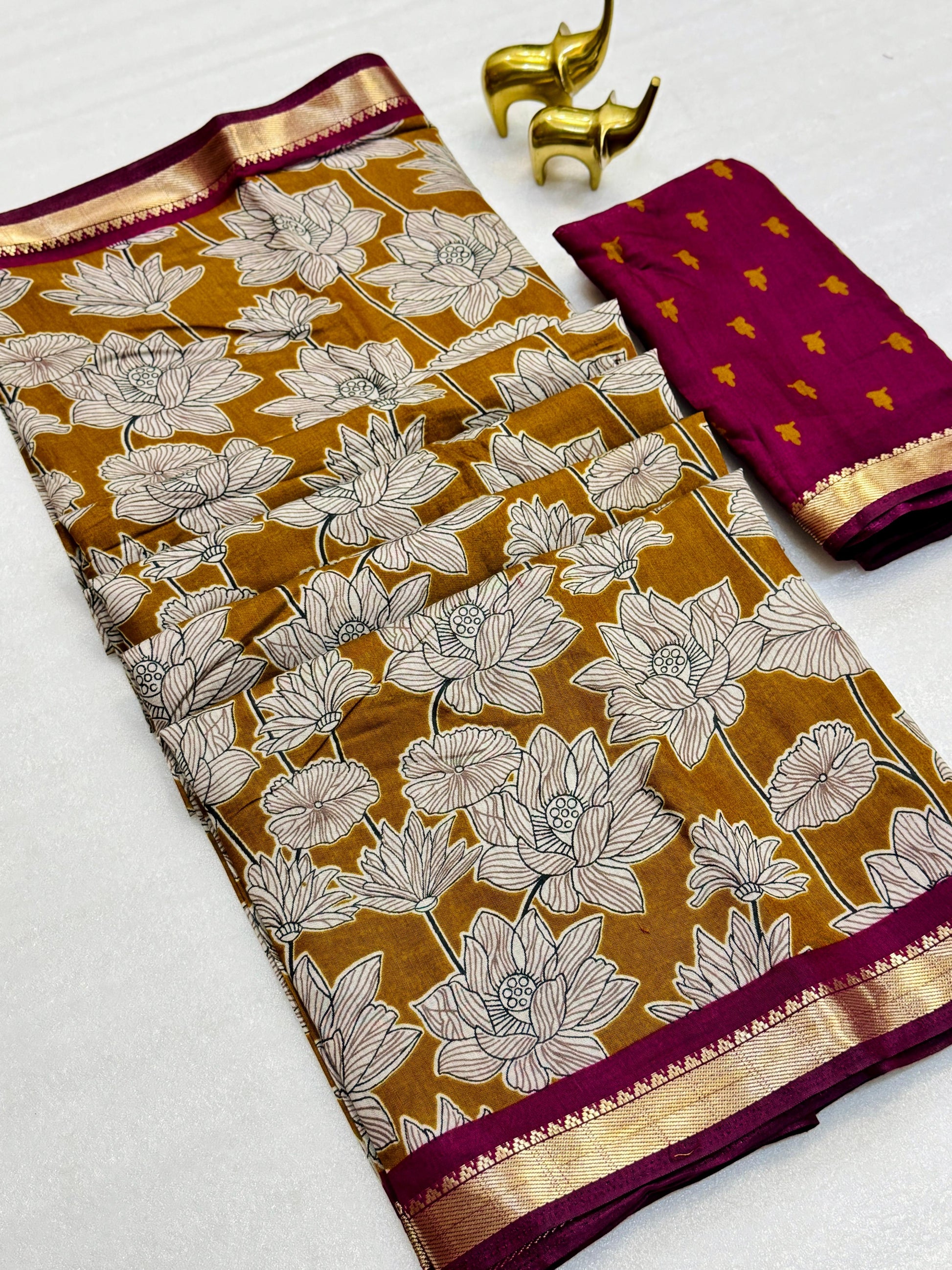 Hooriya fashions - Mangalagiri silk saree