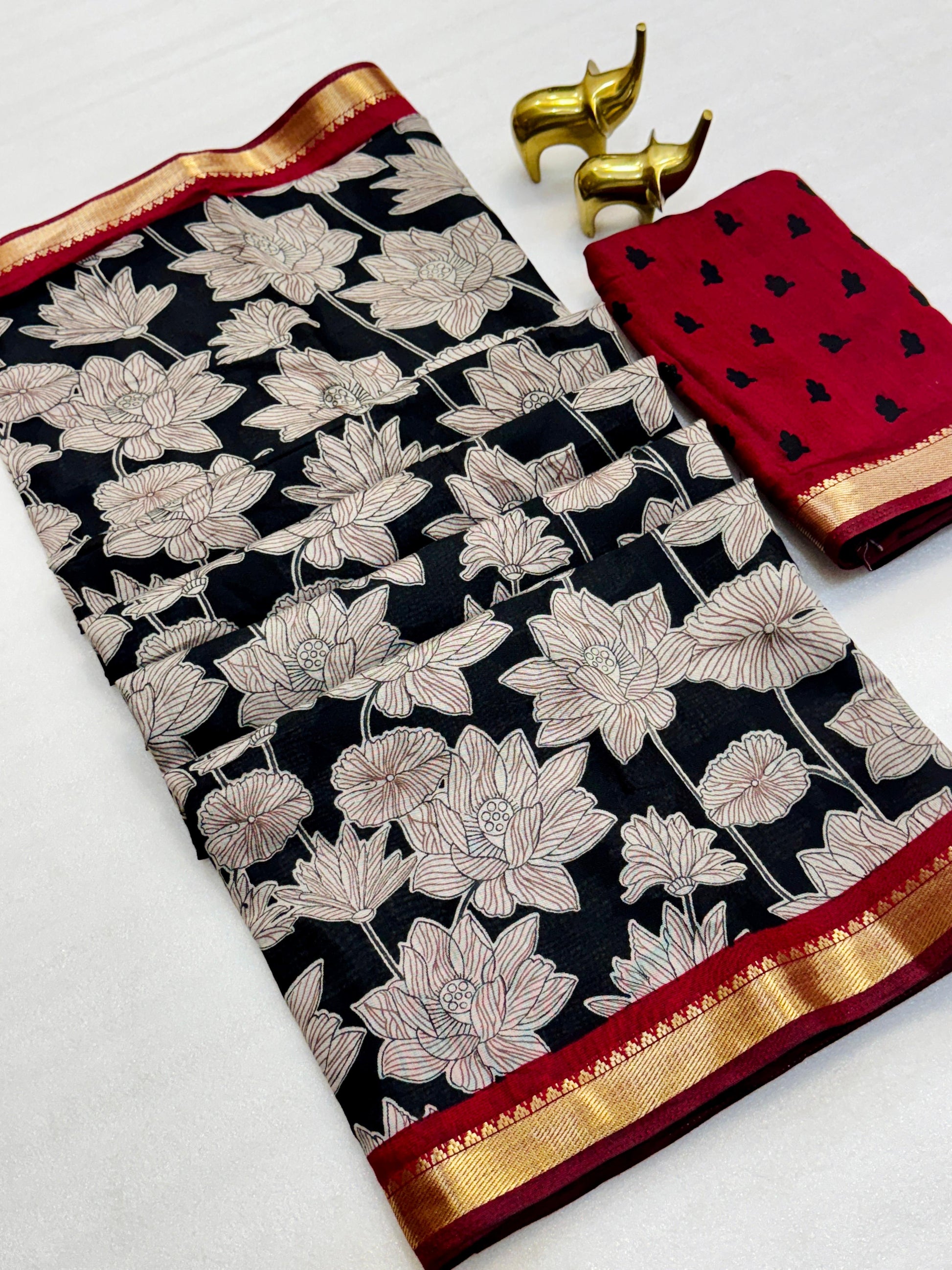 Hooriya fashions - Mangalagiri silk saree