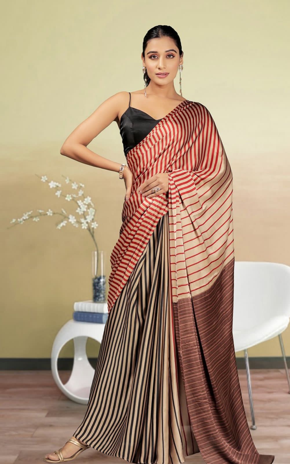 Hooriya fashions - Semi gaji original saree