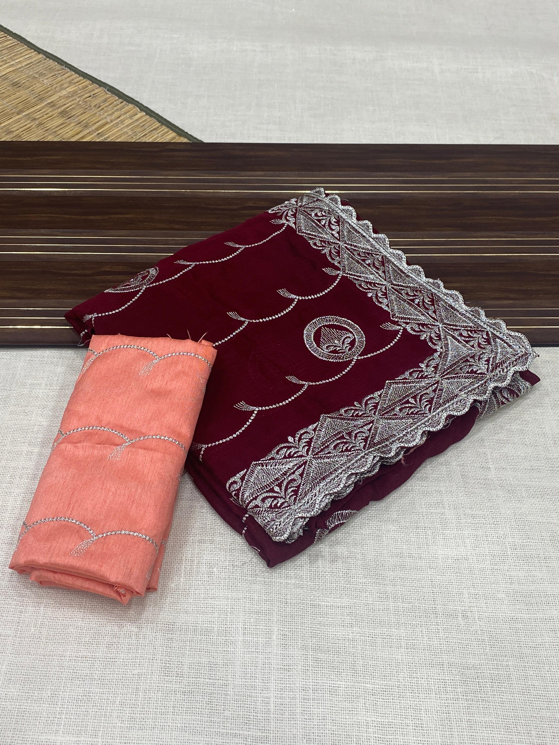 Hooriya fashions - Chinnon silk saree