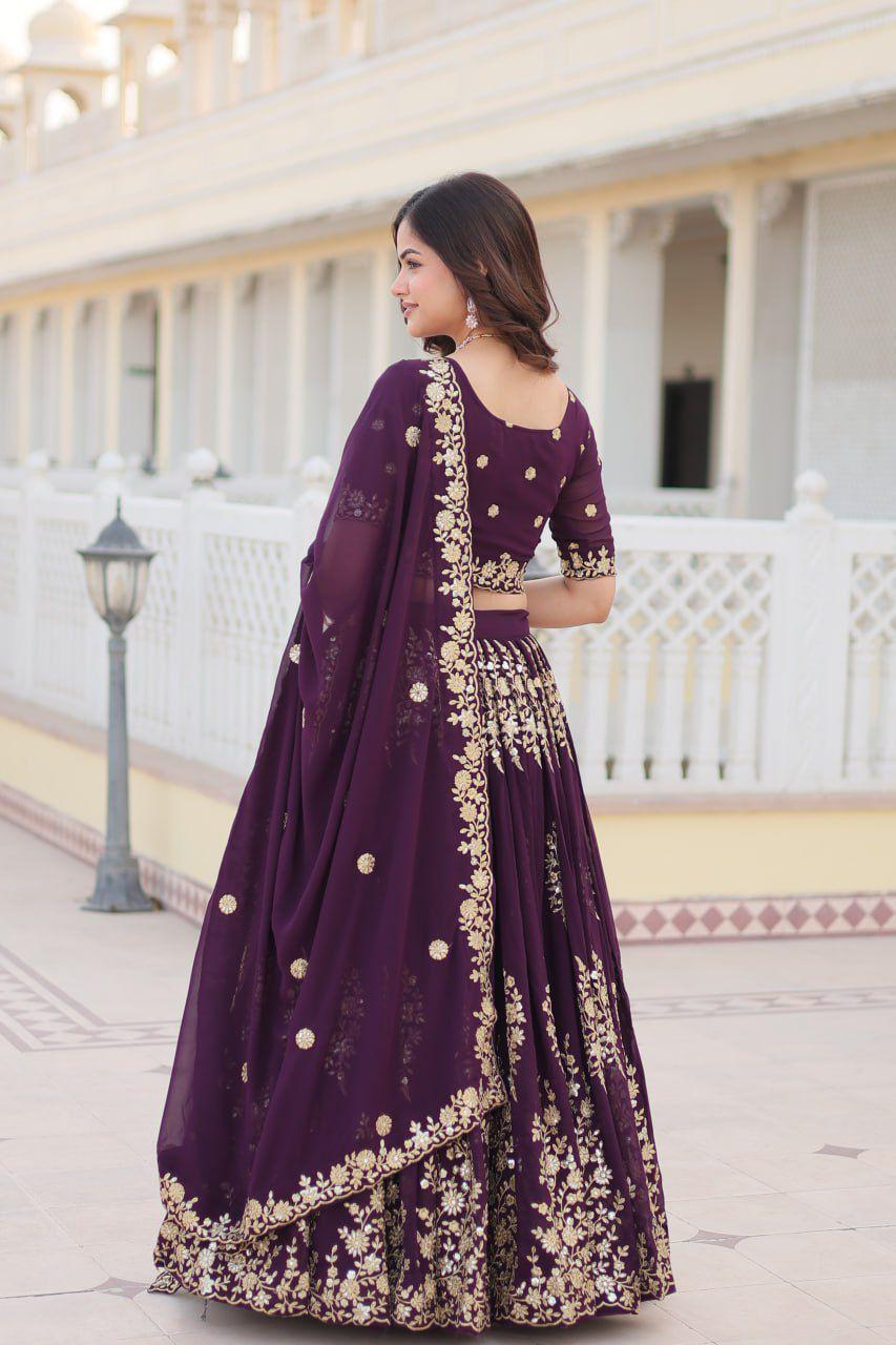 Hooriya fashions - LEHENGA CHOLI WITH DUPATTA