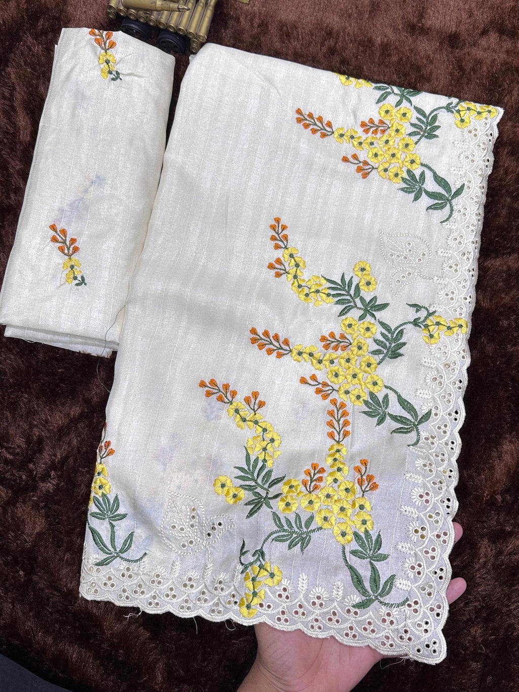 Hooriya fashions - Tusser cotton sarees