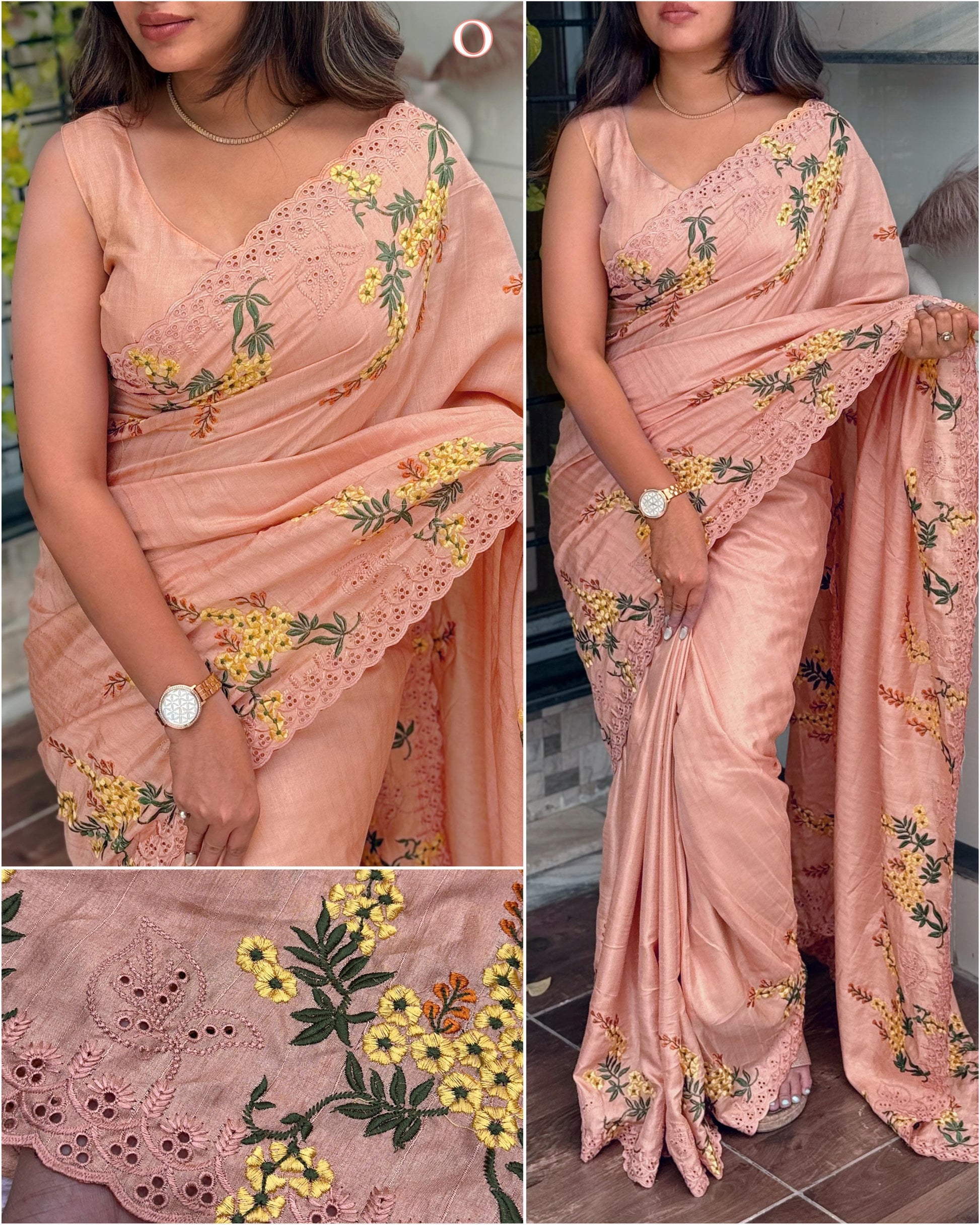 Hooriya fashions - Tusser cotton sarees