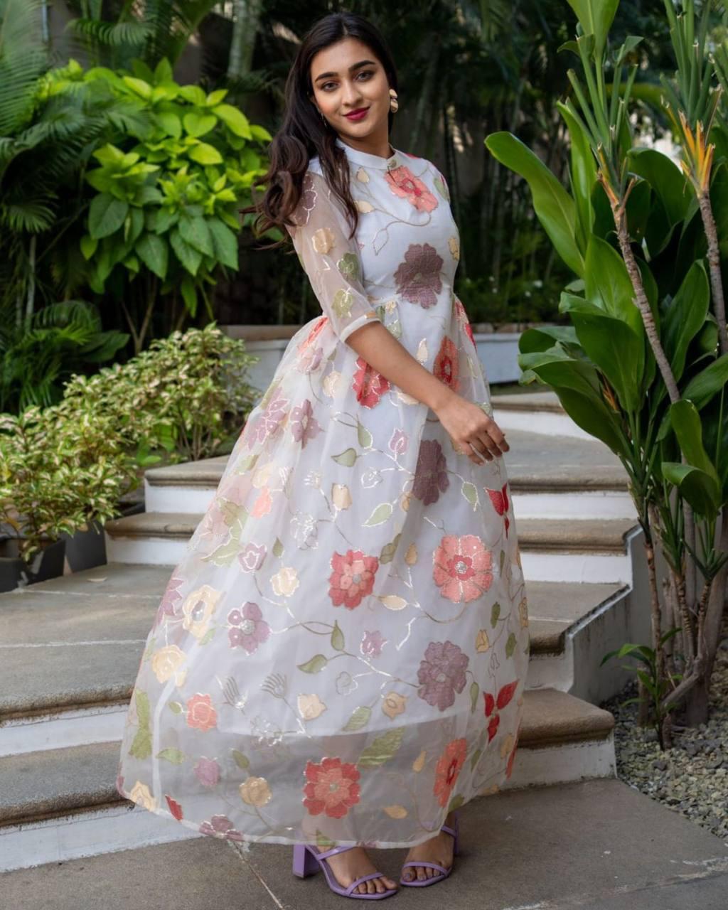 Hooriya fashions - Tebby Silk Gown