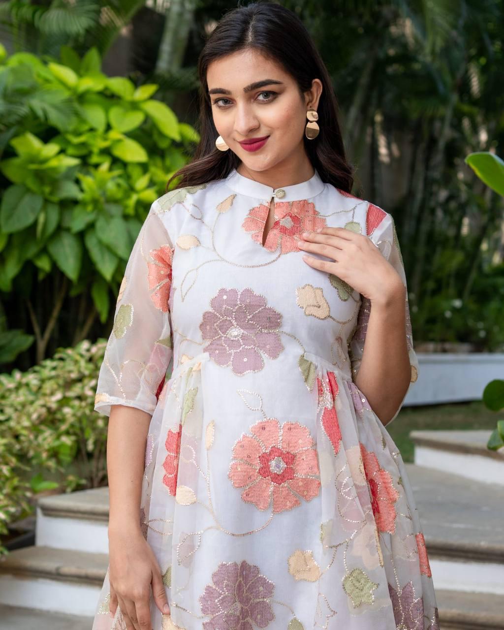 Hooriya fashions - Tebby Silk Gown
