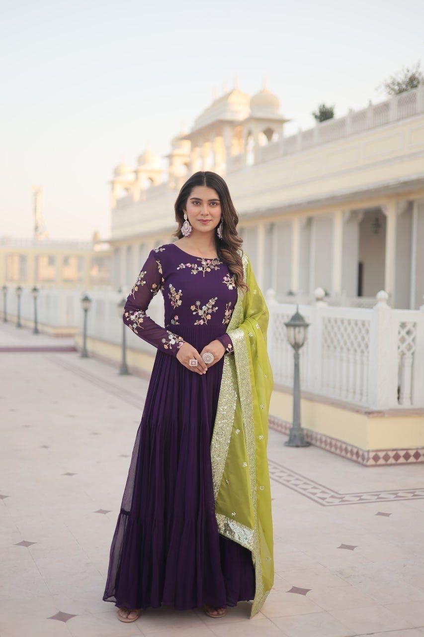 Hooriya fashions - Faux Georgette suits