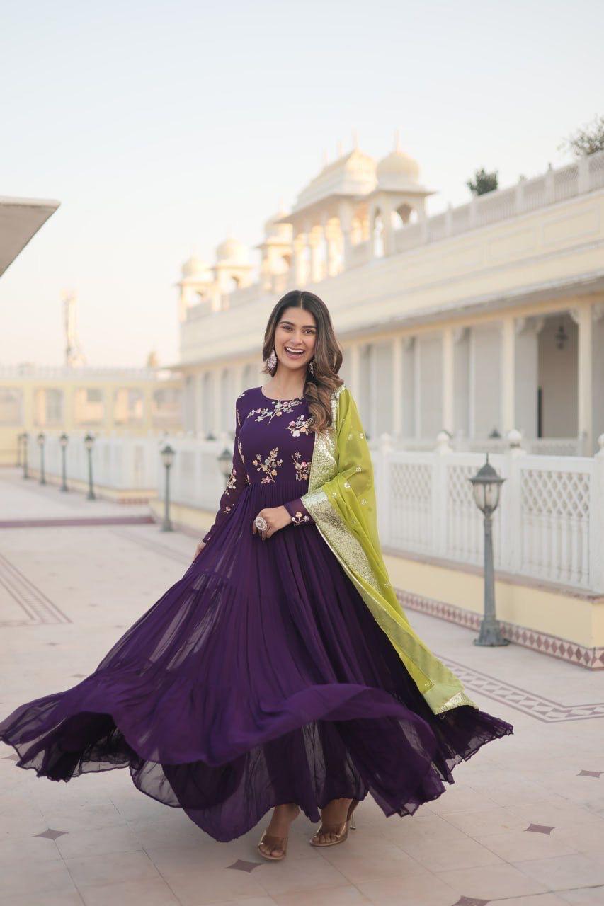 Hooriya fashions - Faux Georgette suits