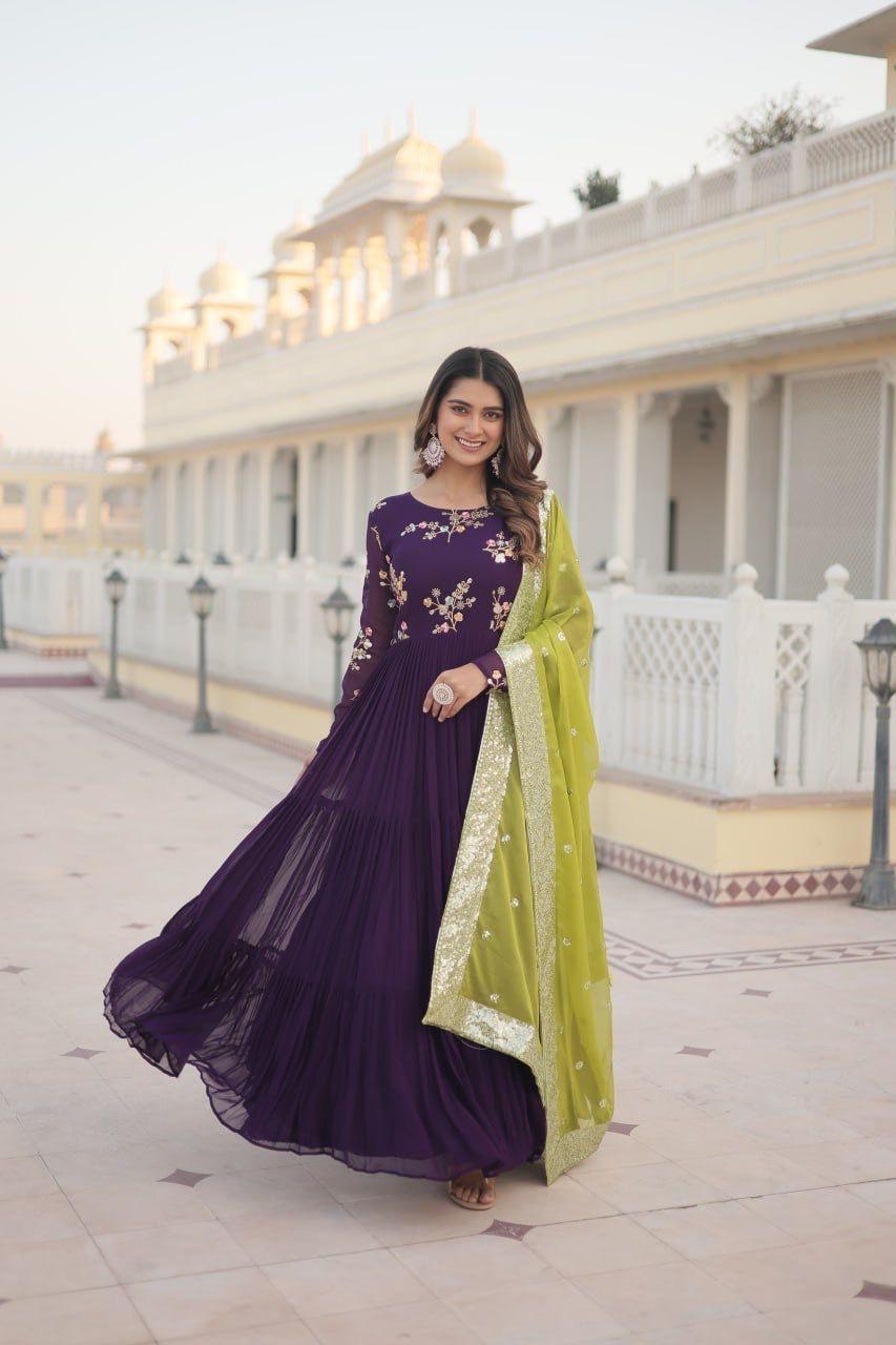 Hooriya fashions - Faux Georgette suits