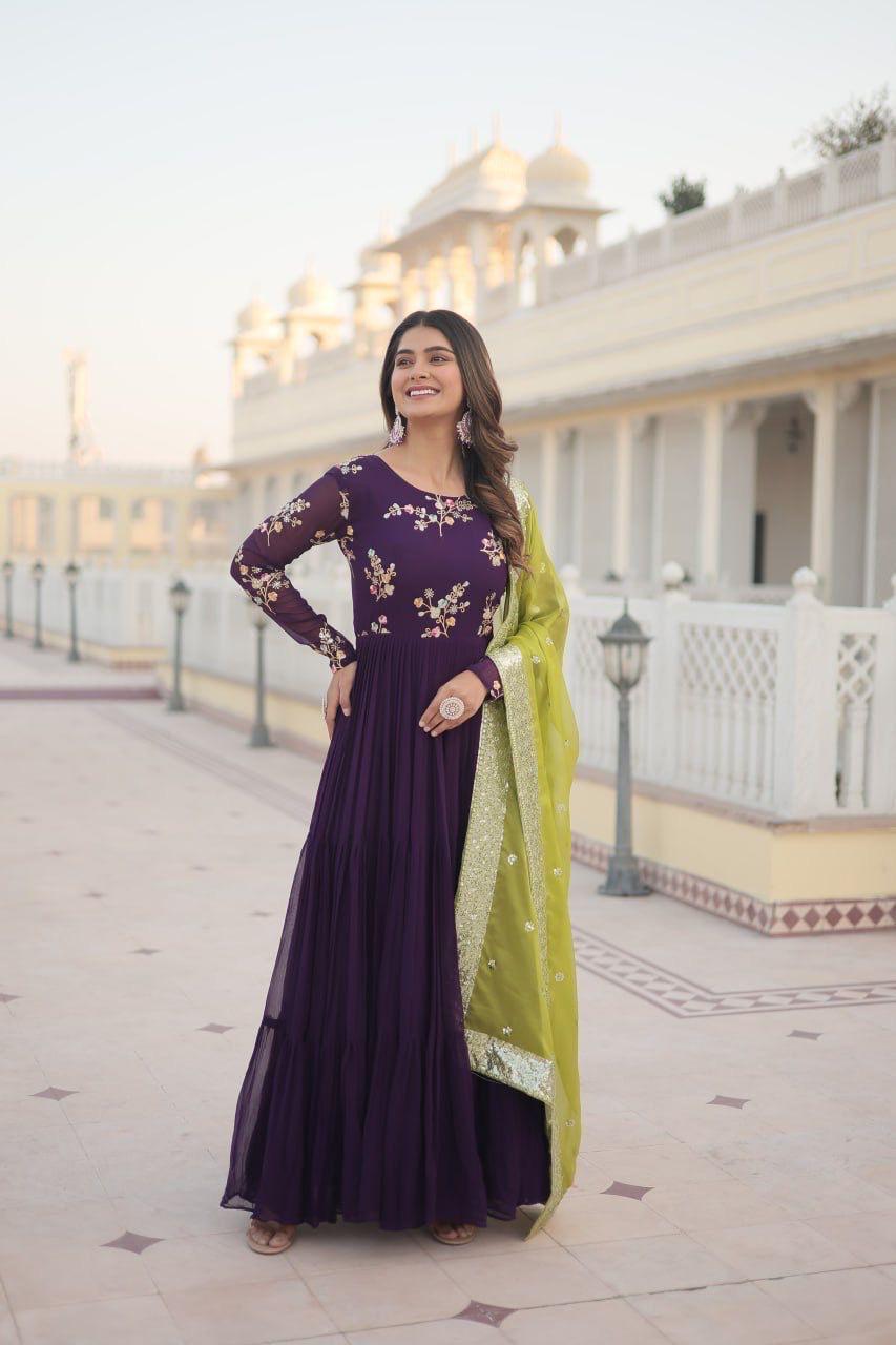 Hooriya fashions - Faux Georgette suits