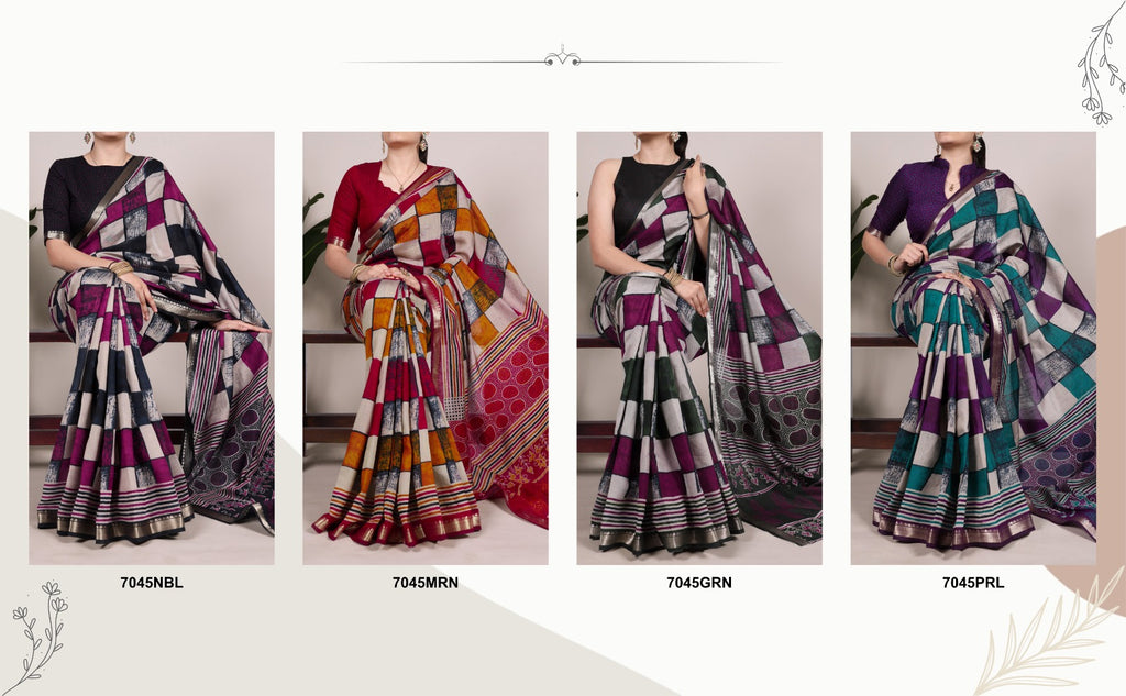 Hooriya fashions - Woven whispers of royalty, wrapped in Chanderi charm Saree.