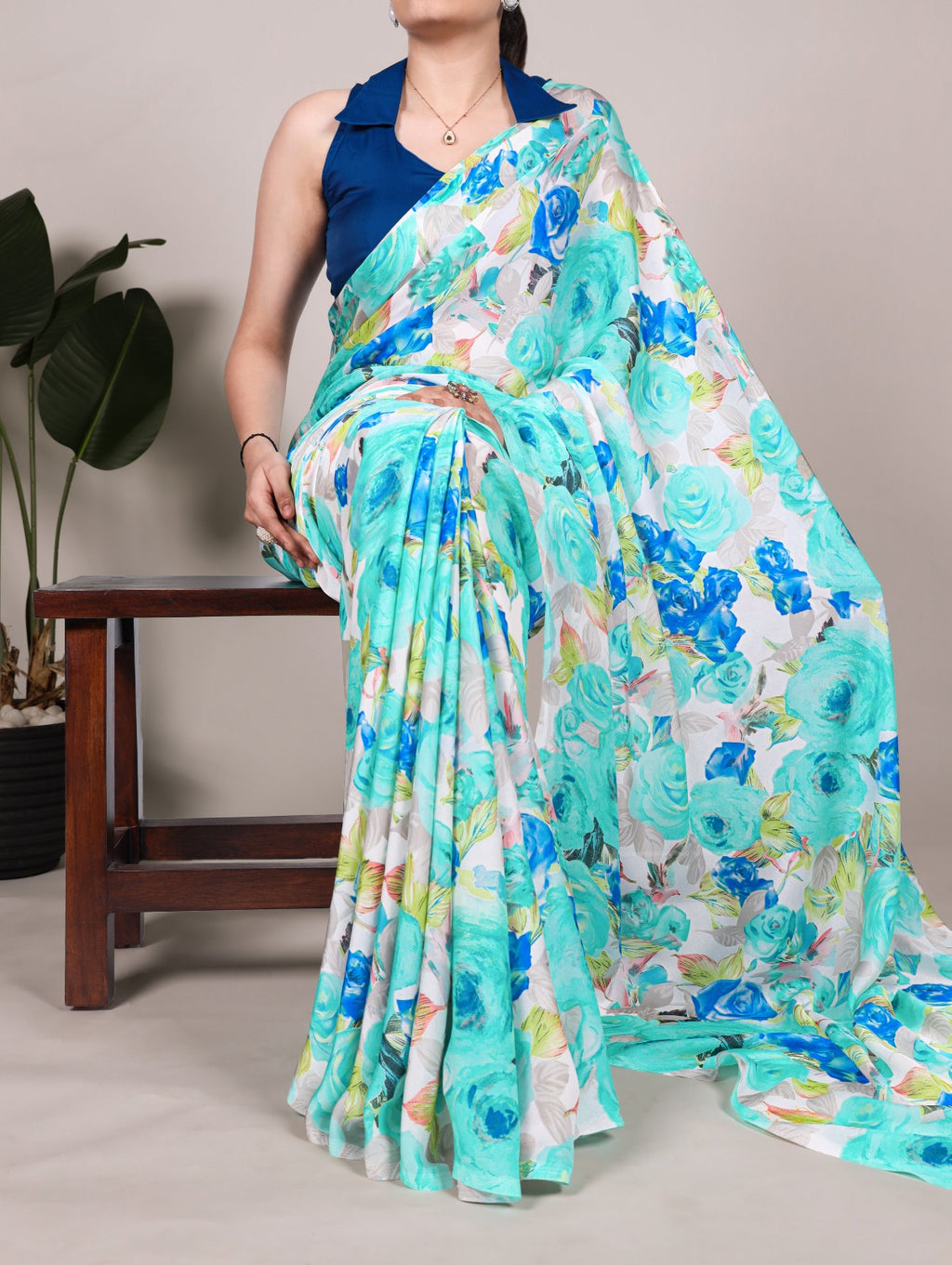 Hooriya Fashions - Satin Sarees