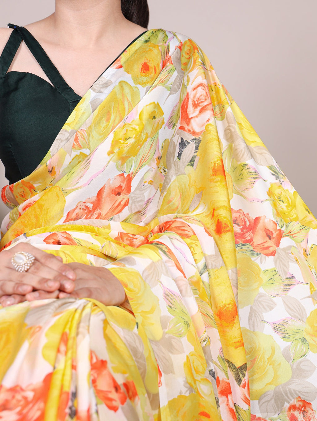 Hooriya Fashions - Satin Sarees