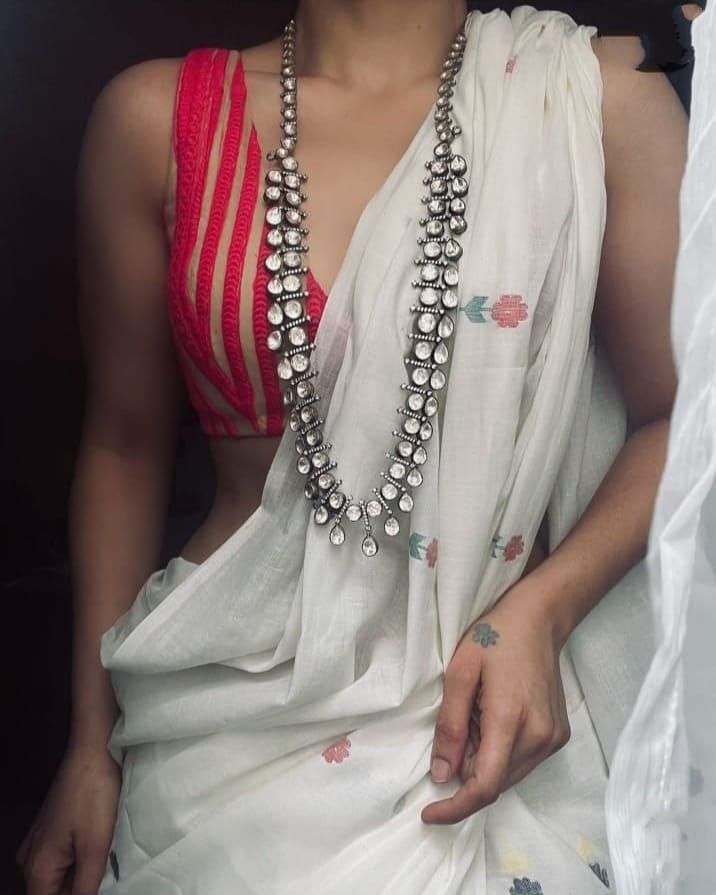 Hooriya fashions - Chanderi Cotton saree