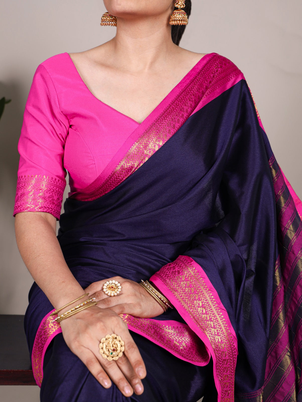 Hooriya Fashions - Aura Silk Sarees