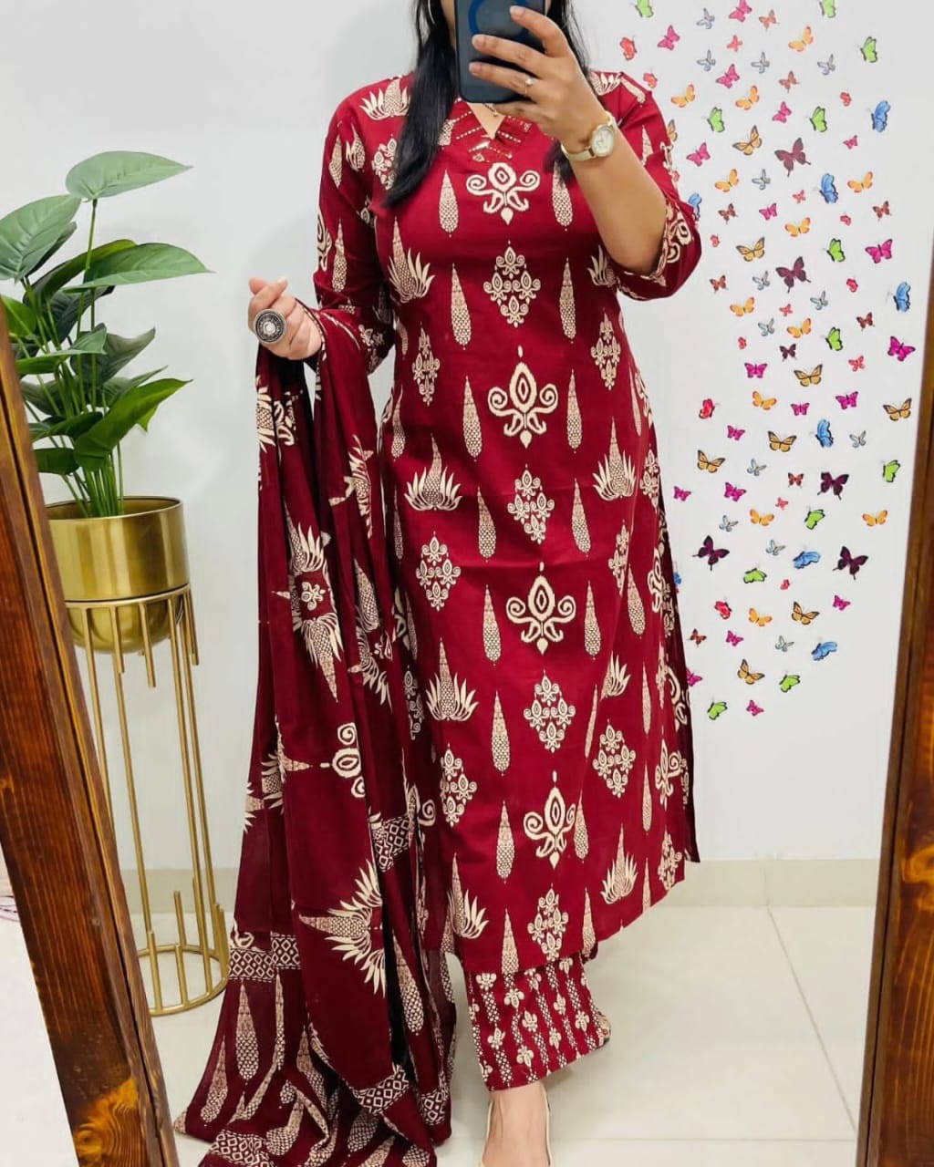 Hooriya fashions - Pure Malmal cotton kurtis