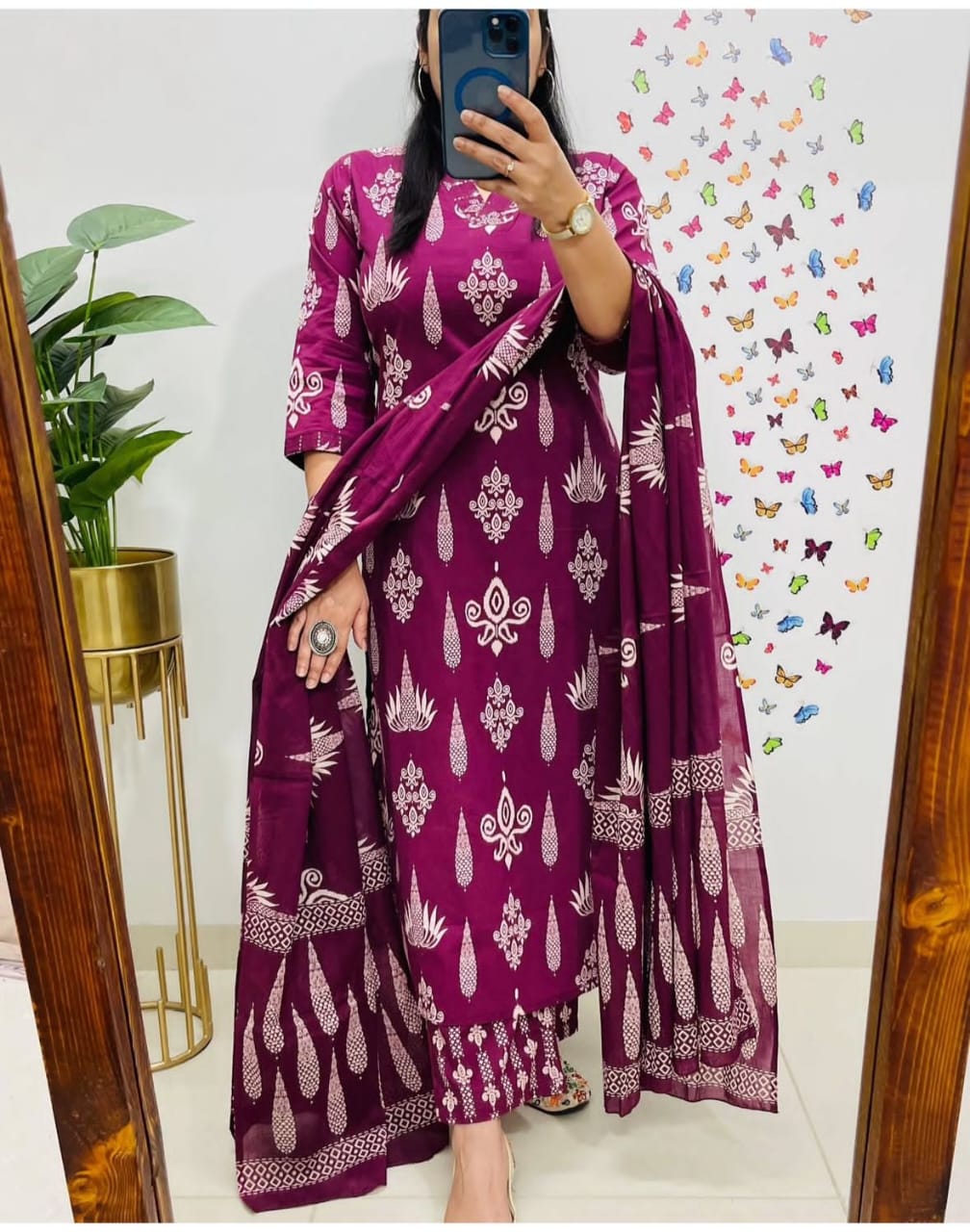 Hooriya fashions - Pure Malmal cotton kurtis