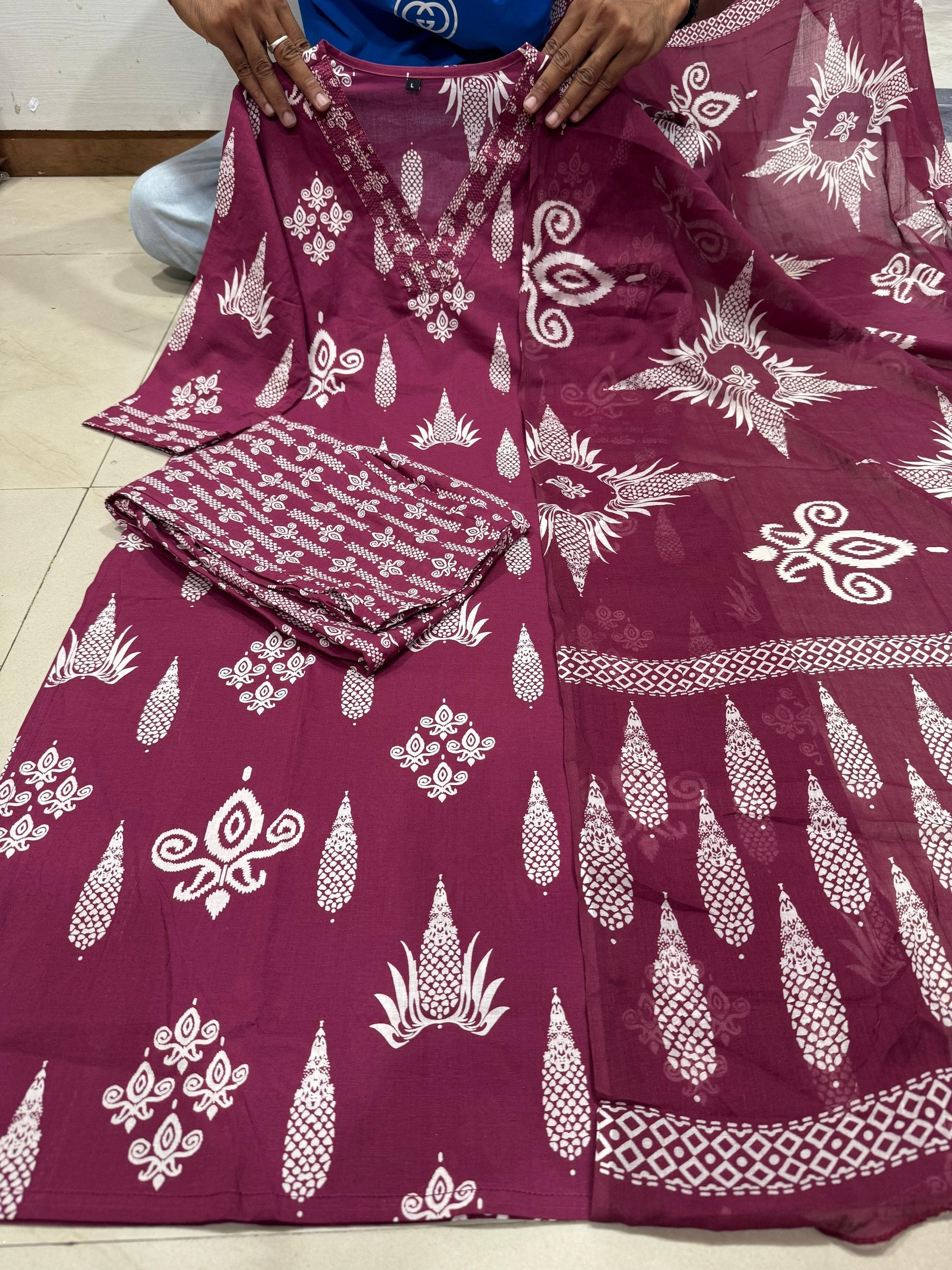 Hooriya fashions - Pure Malmal cotton kurtis