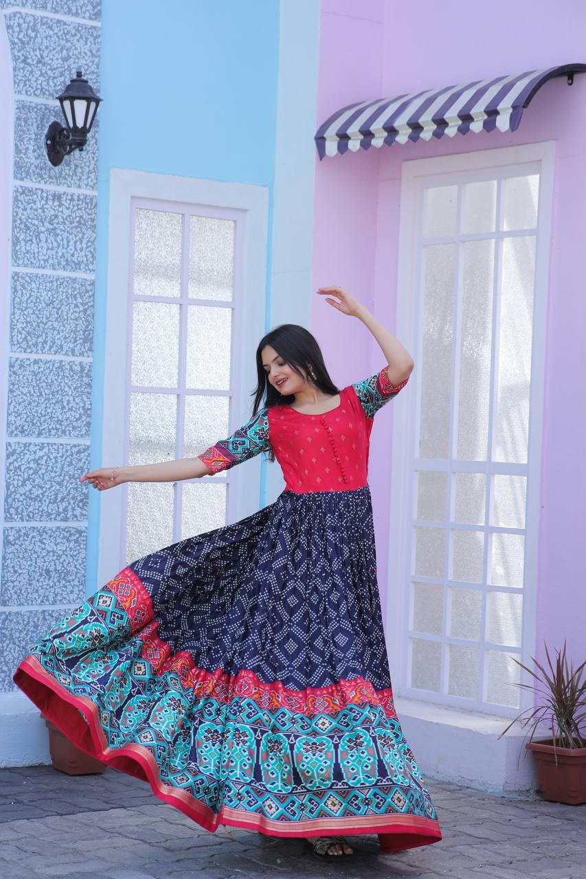 Hooriya Fashions - PREMIUM DESIGNER READYMADE GOWN.