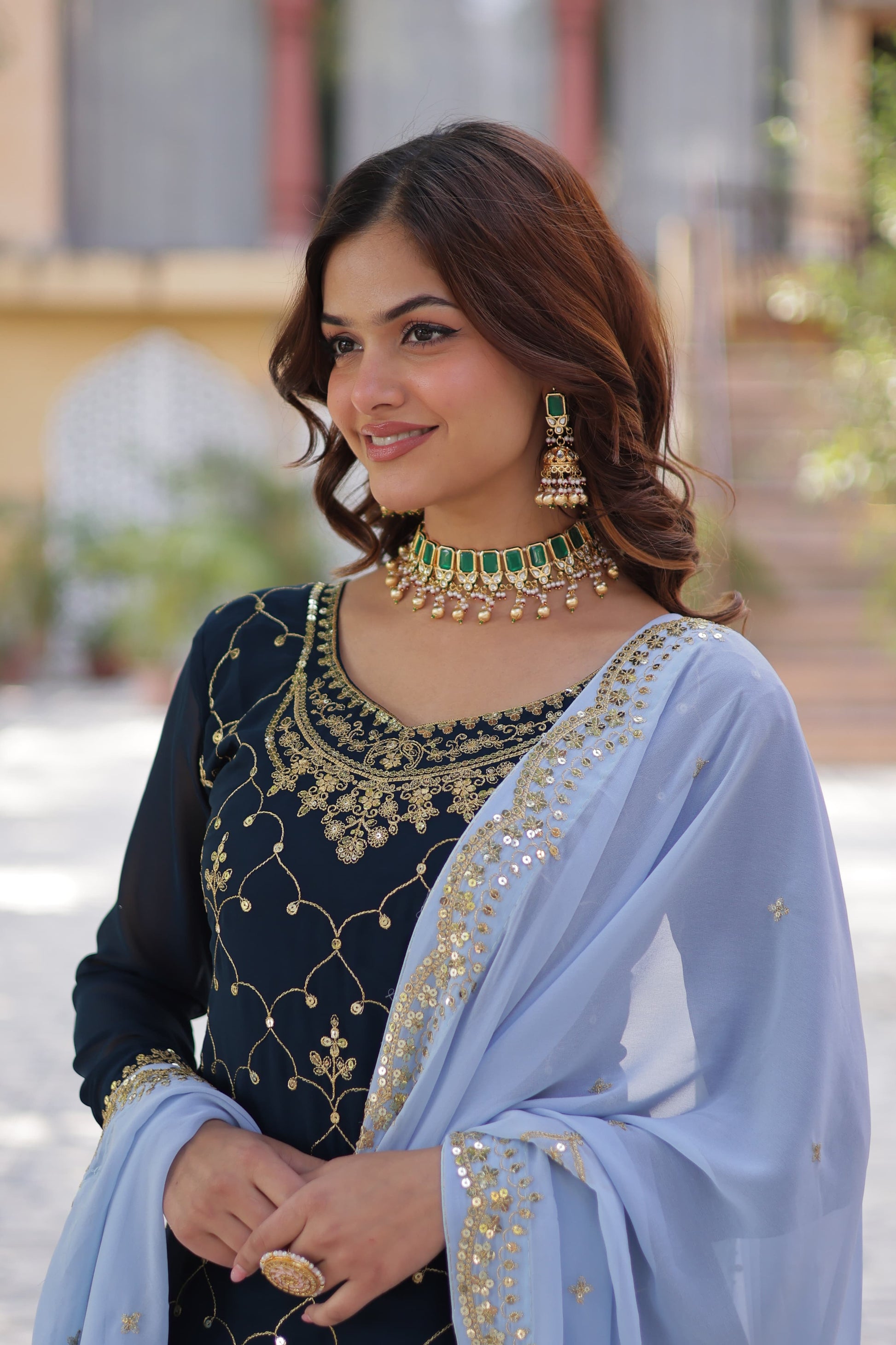 Hooriya Fashions - PREMIUM DESIGNER READYMADE KURTI-PLAZOO-DUPATTA COLLECTIONS.