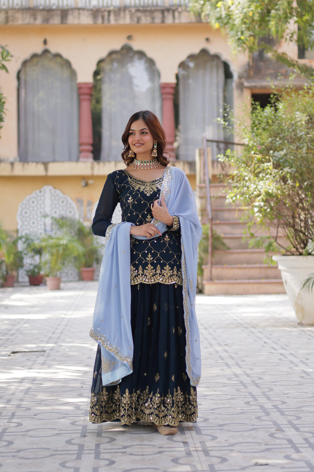 Hooriya Fashions - PREMIUM DESIGNER READYMADE KURTI-PLAZOO-DUPATTA COLLECTIONS.