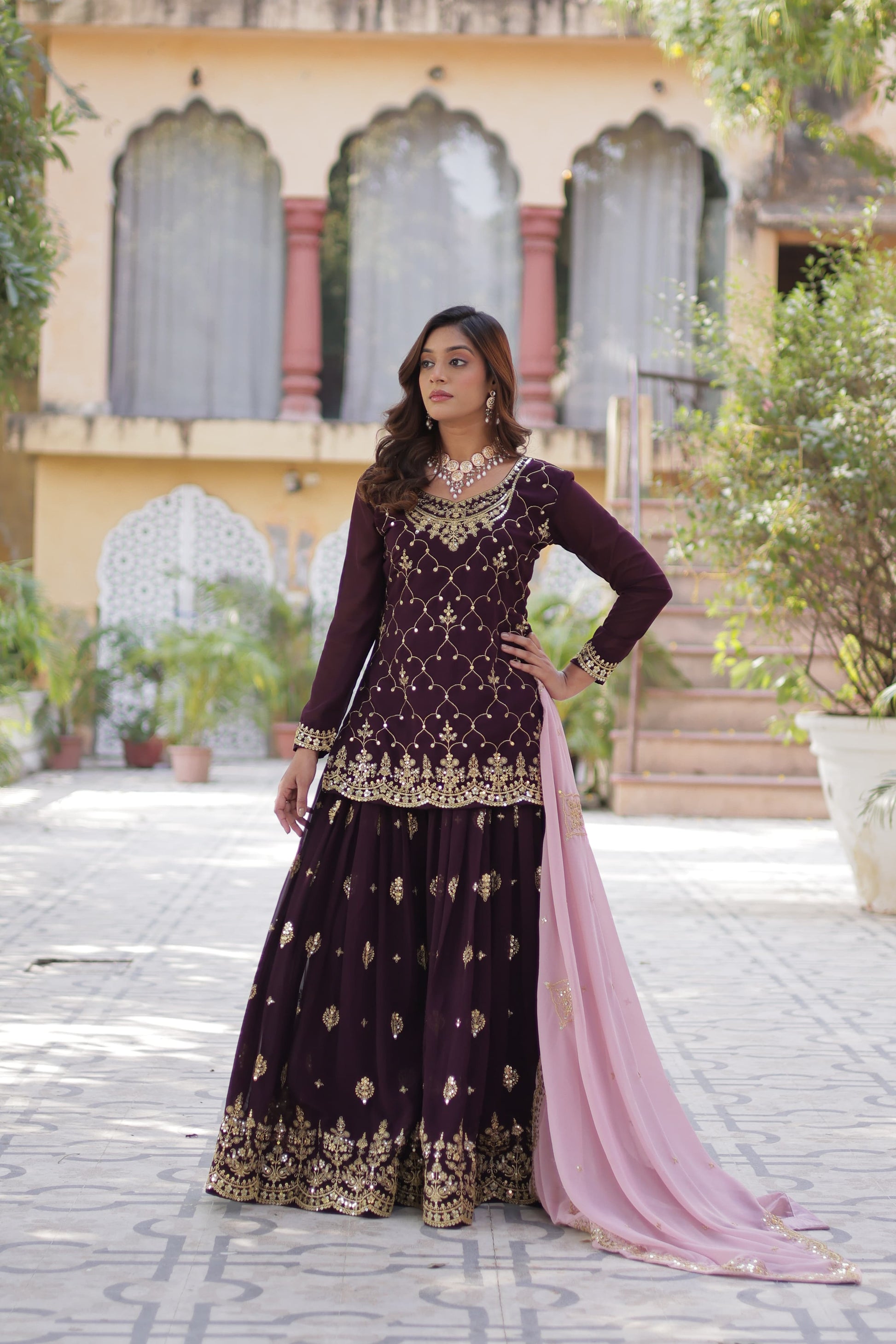 Hooriya Fashions - PREMIUM DESIGNER READYMADE KURTI-PLAZOO-DUPATTA COLLECTIONS.