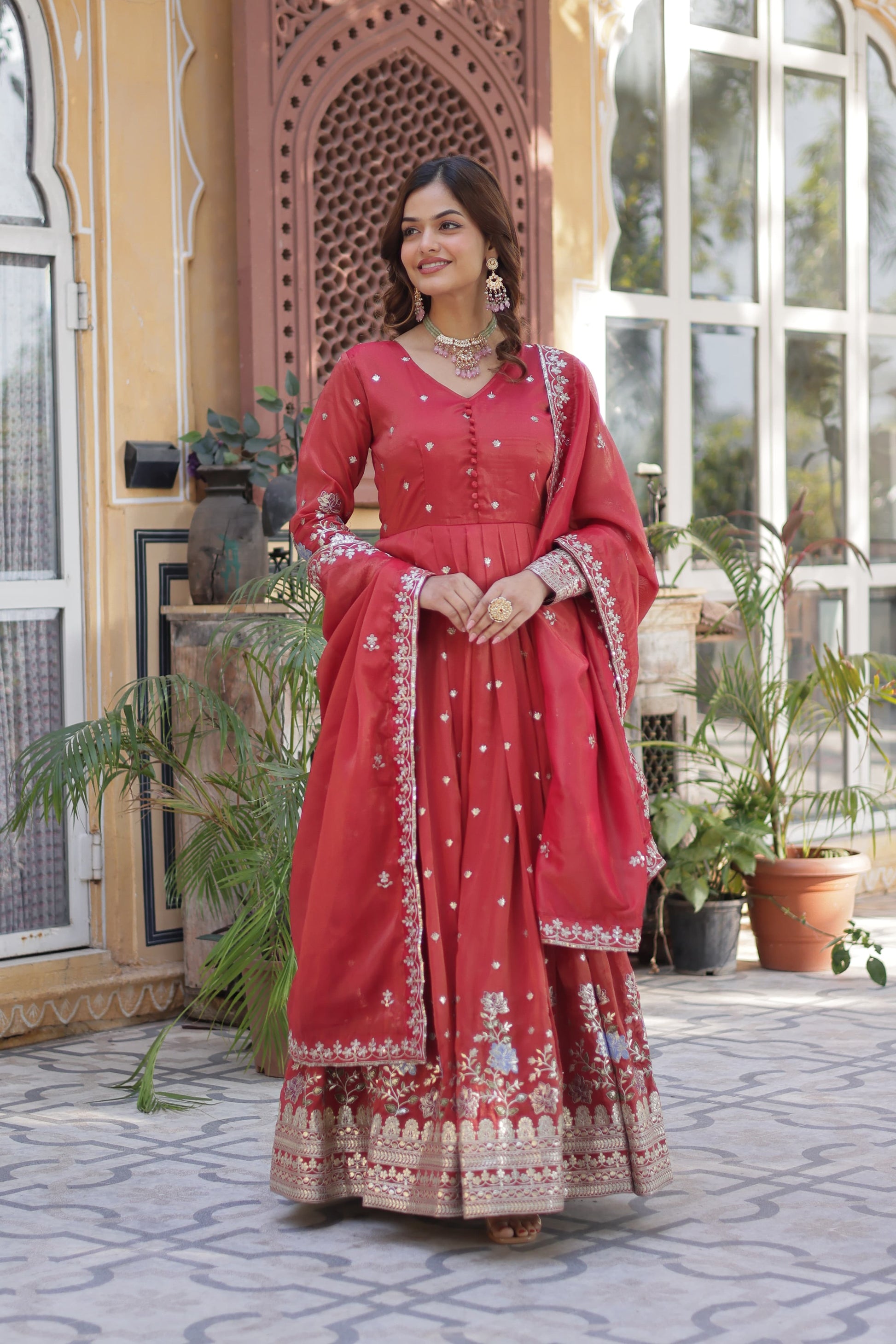 Hooriya fashions -  PREMIUM DESIGNER READYMADE KURTI-PLAZOO-DUPATTA
