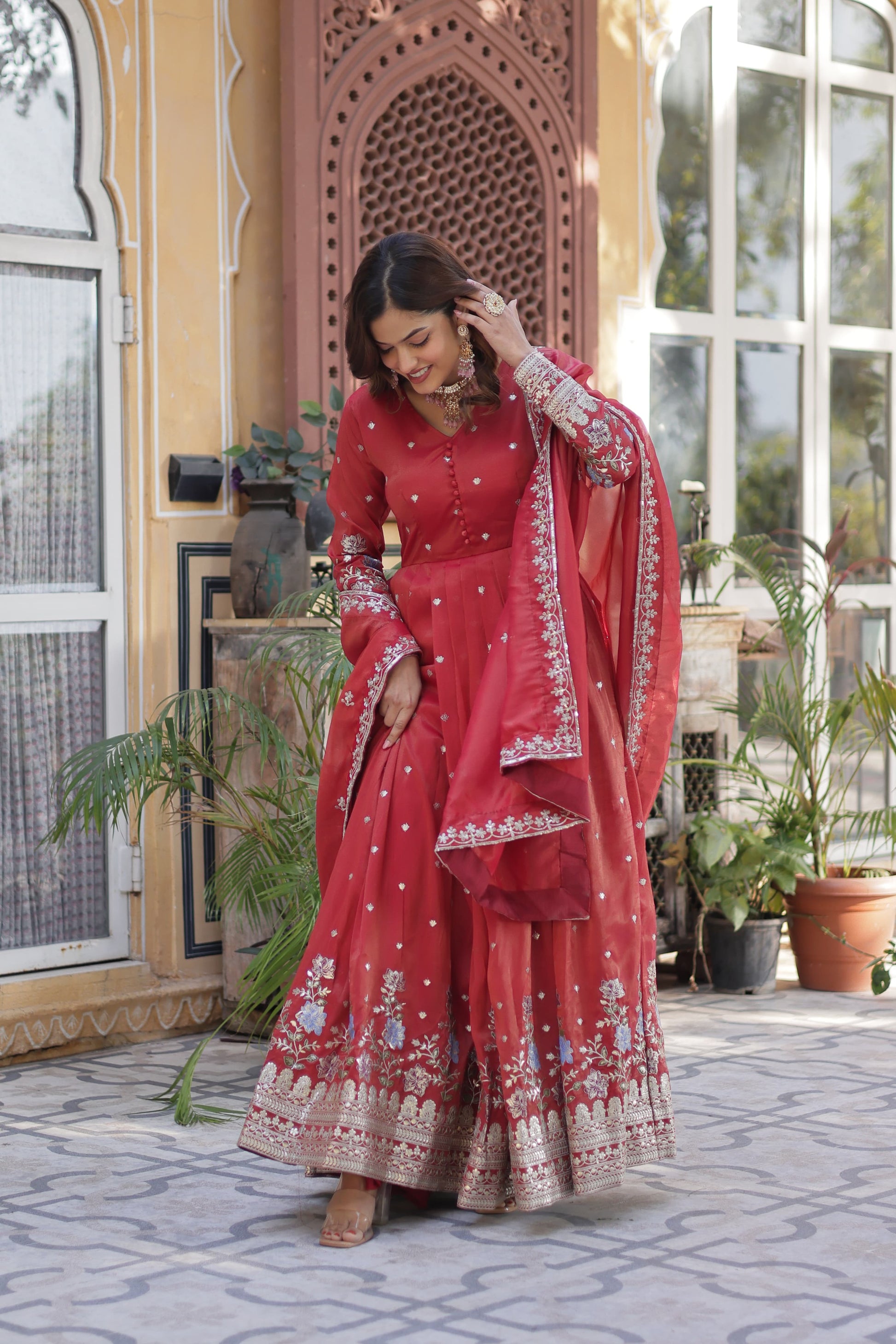 Hooriya fashions -  PREMIUM DESIGNER READYMADE KURTI-PLAZOO-DUPATTA
