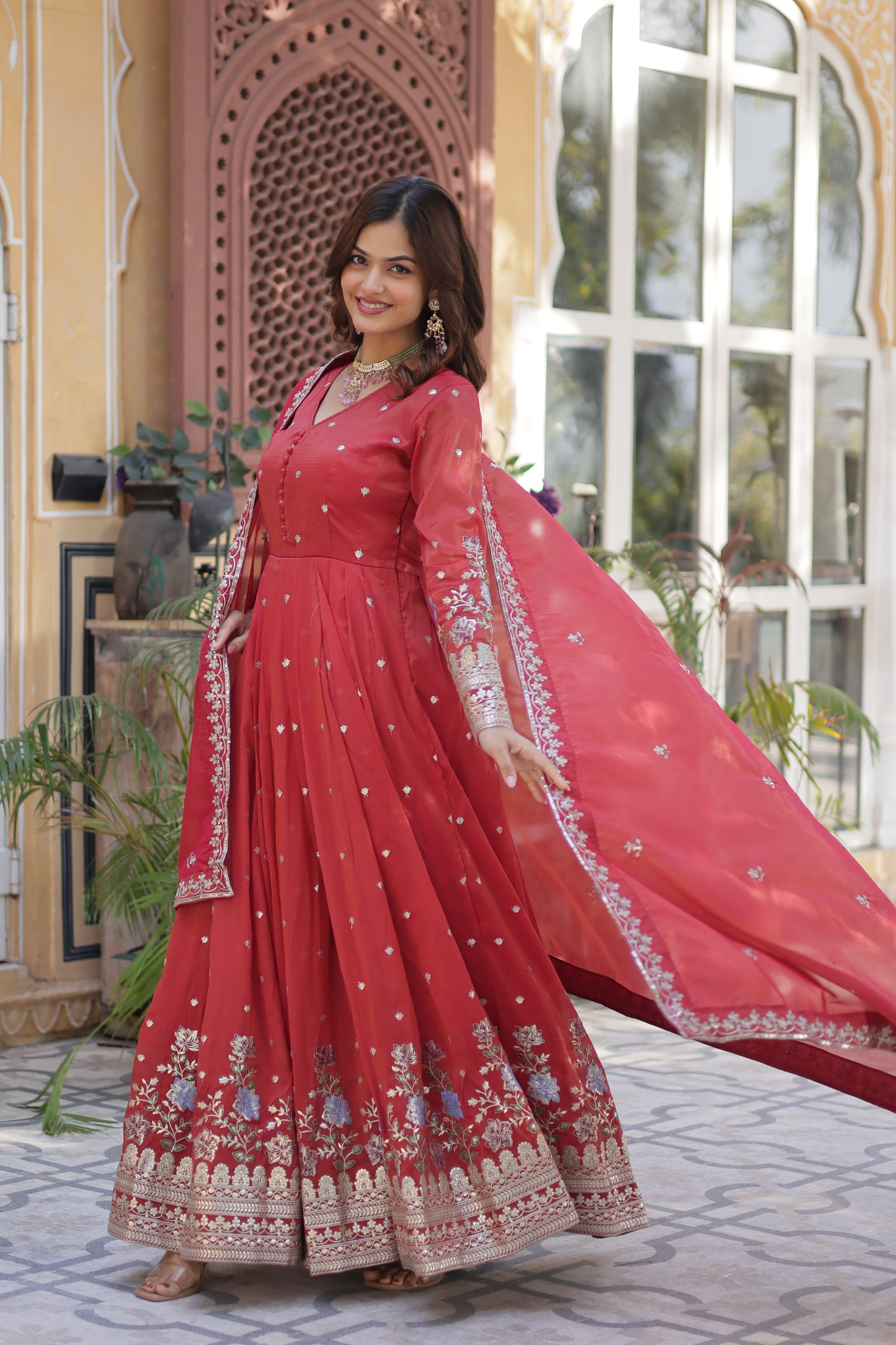 Hooriya fashions -  PREMIUM DESIGNER READYMADE KURTI-PLAZOO-DUPATTA