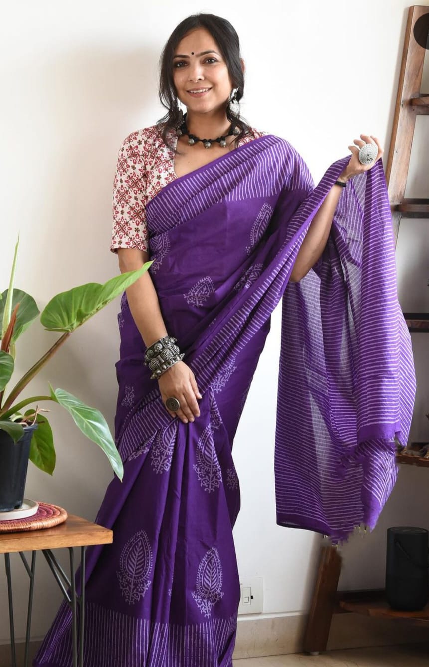 Hooriya Fashions - Chandri Cotton Sarees