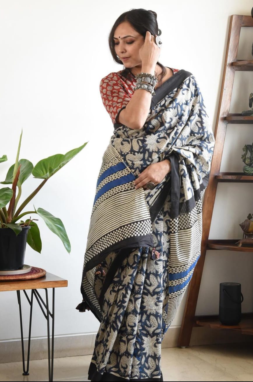 Hooriya Fashions - Chandri Cotton Sarees