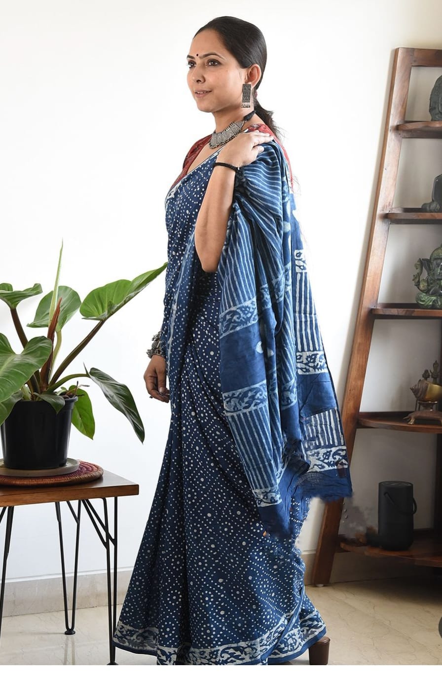 Hooriya Fashions - Chandri Cotton Sarees