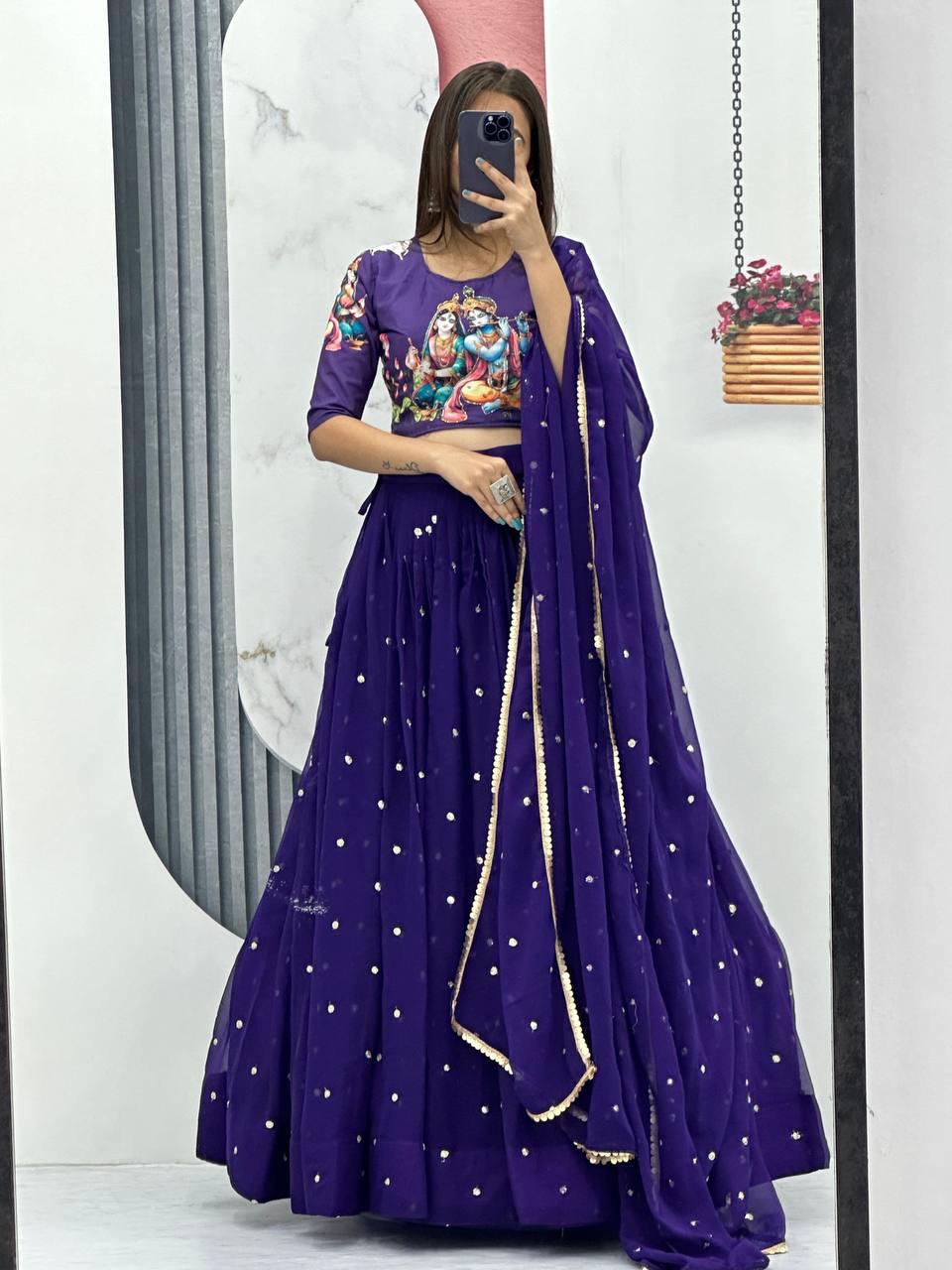 Hooriya Fashions - Choli Lehenga