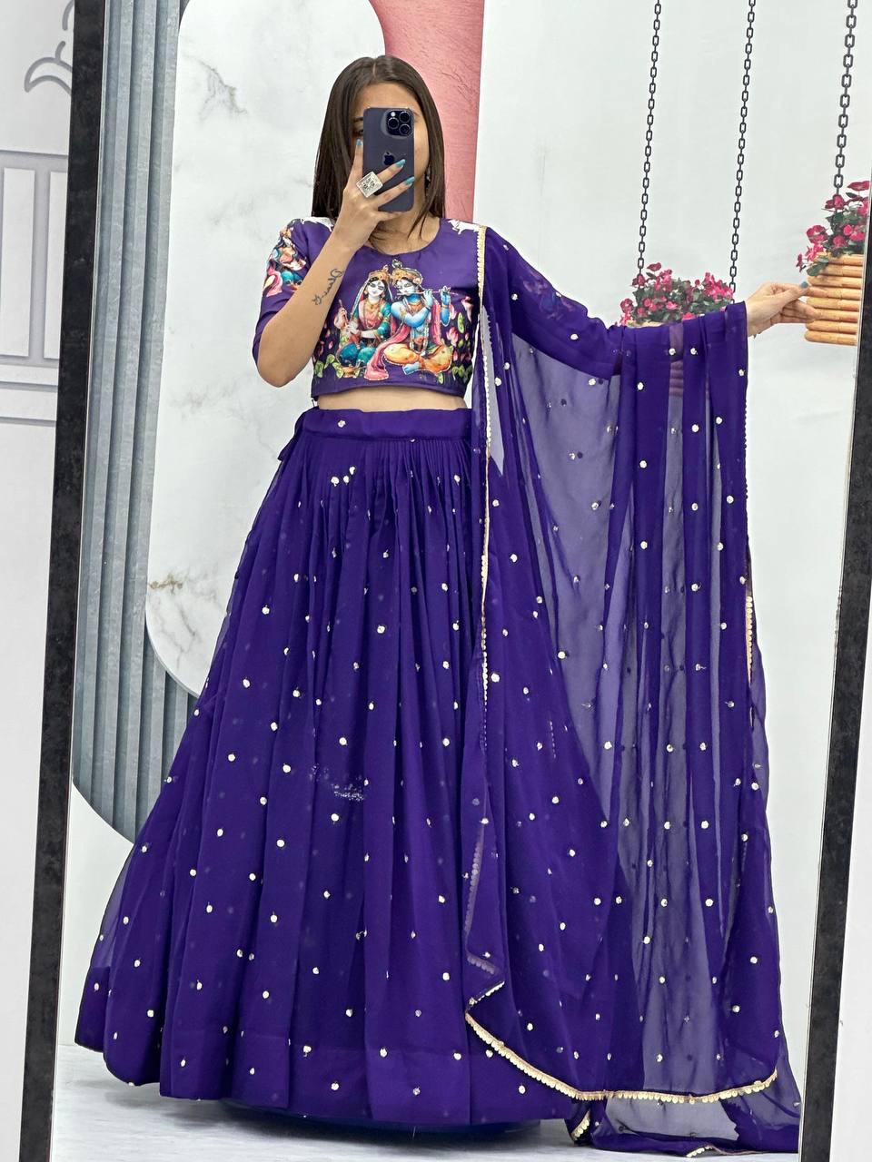 Hooriya Fashions - Choli Lehenga