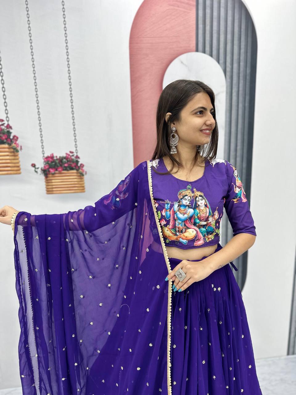 Hooriya Fashions - Choli Lehenga