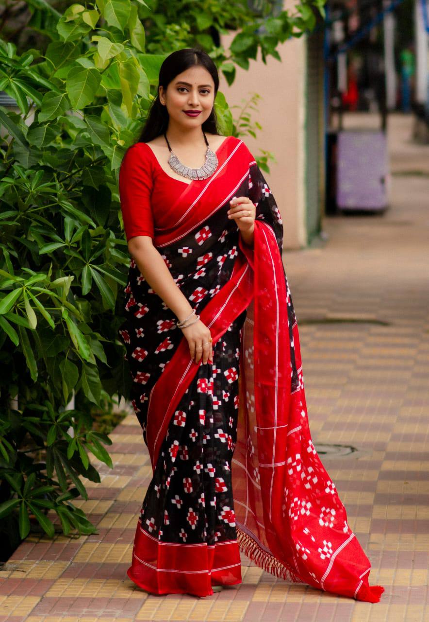 Hooriya fashions - Soft Linen sarees