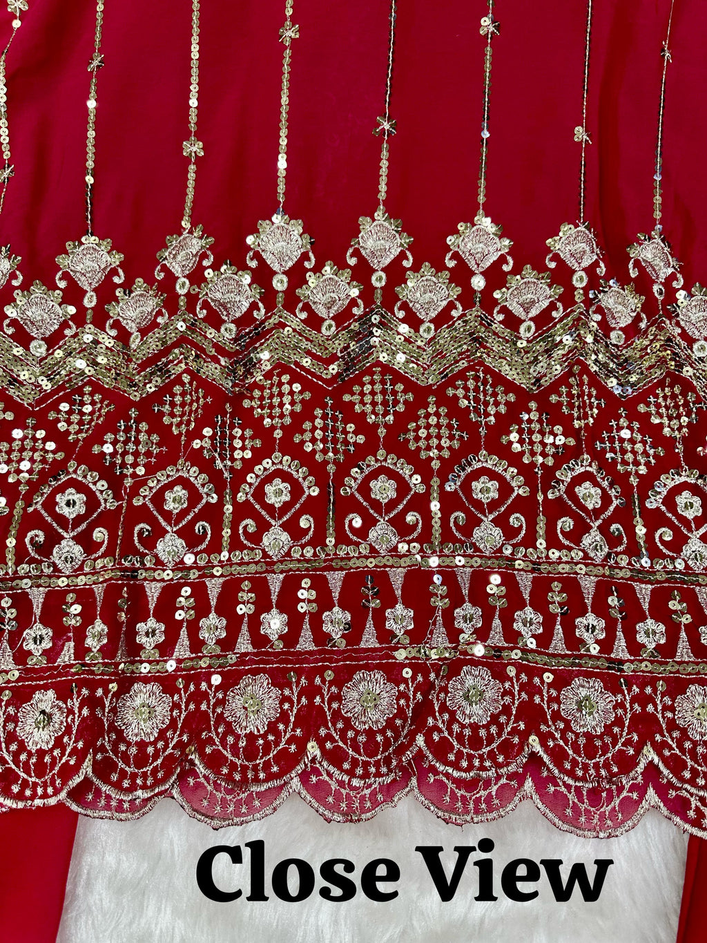Hooriya Fashions - festive wear Top pant with Heavy Embroidery.
