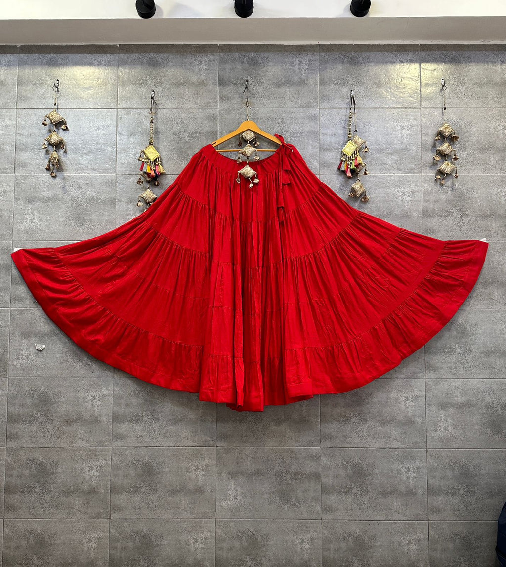 Hooriya Fashions - Reyon cotton tyre concept skirt